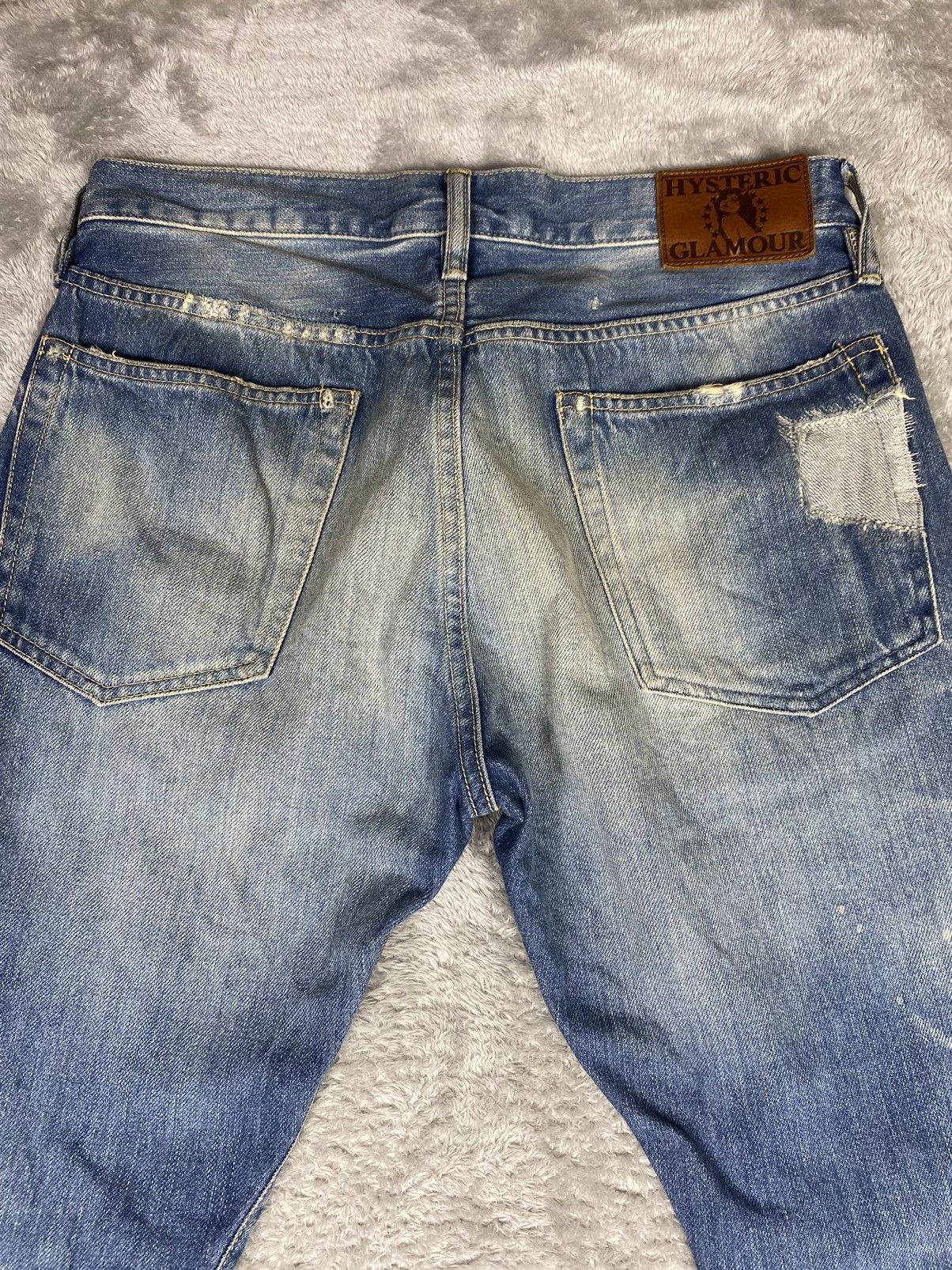 Hysteric Glamour Hysteric Glamour Distressed Denim Jeans. S0244 Size US 32 / EU 48 - 10 Thumbnail