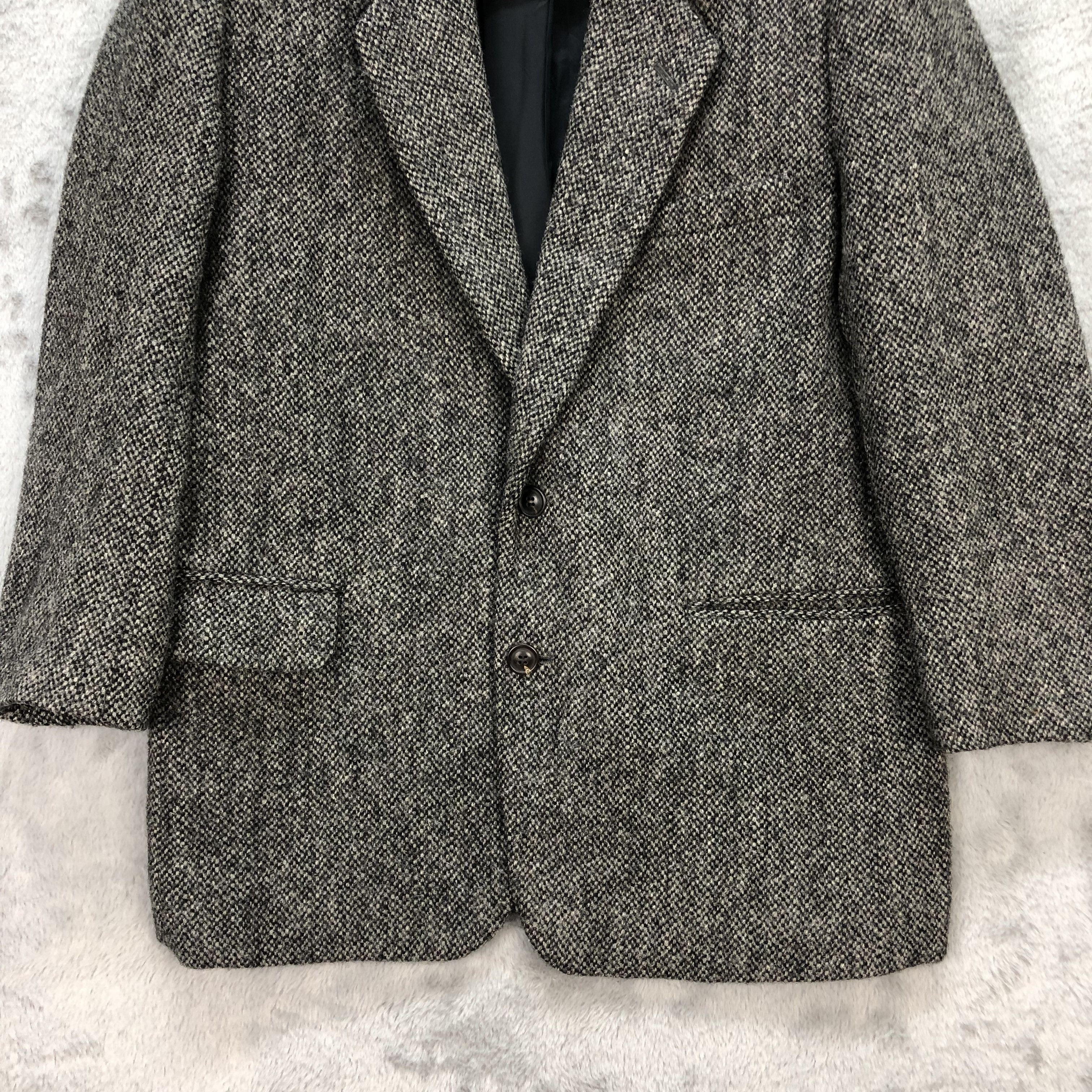 Harris Tweed Peyton Place X Harris Tweed Hand Woven Wool Blazer #5944-215 Size 42R - 3 Thumbnail