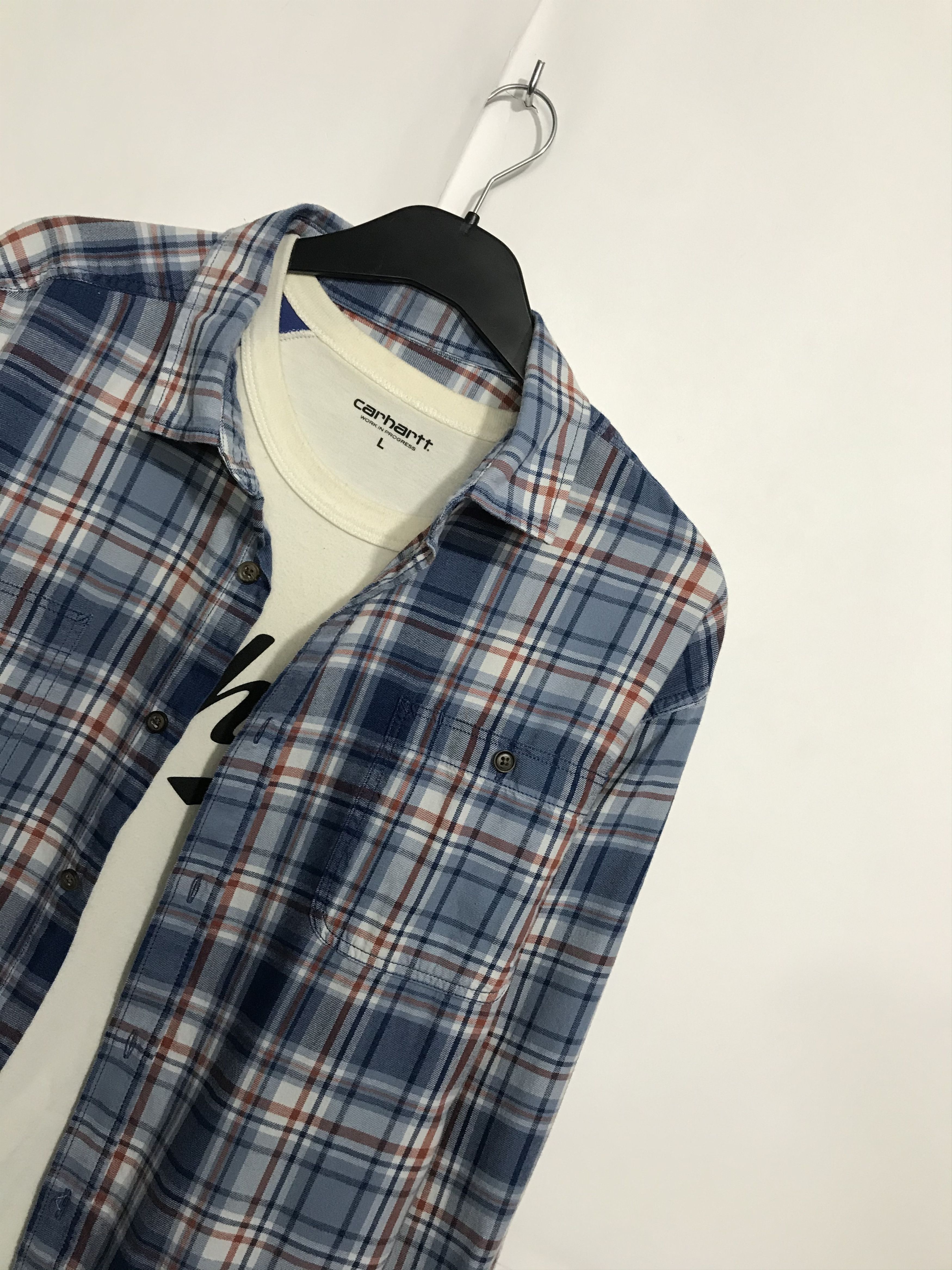 Flannel Vintage Flannel Shirt Travis style Size US XL / EU 56 / 4 - 2 Thumbnail