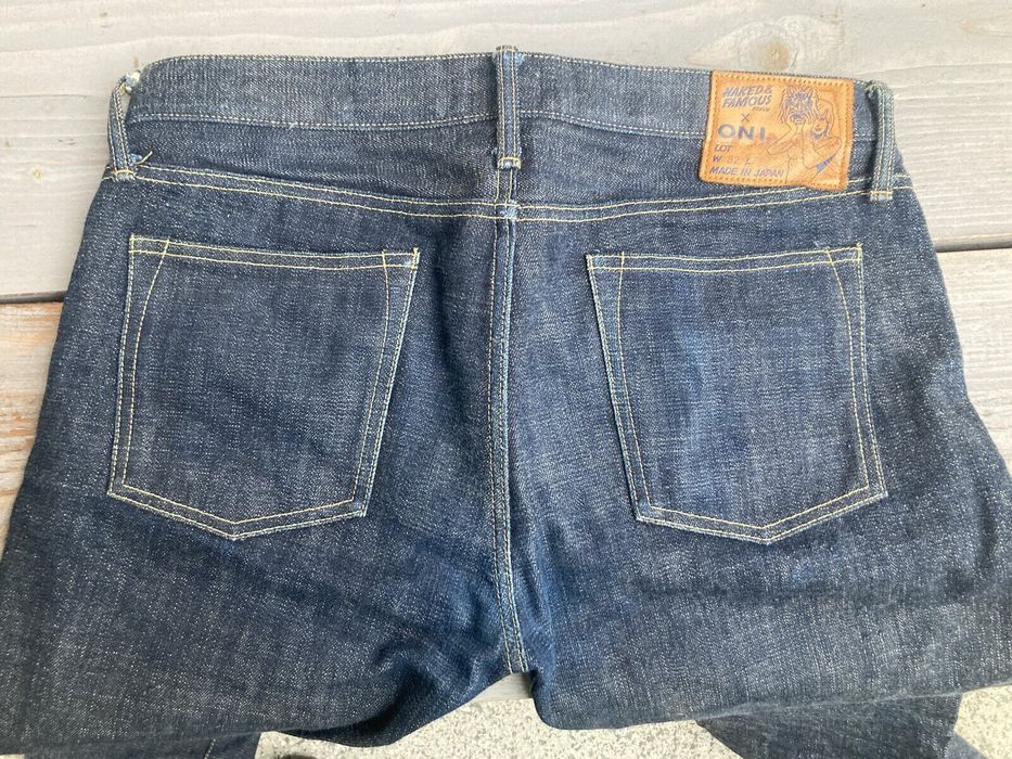 Naked & Famous Oni x Naked & Famous W 32 Made in Japan Selvedge | Grailed