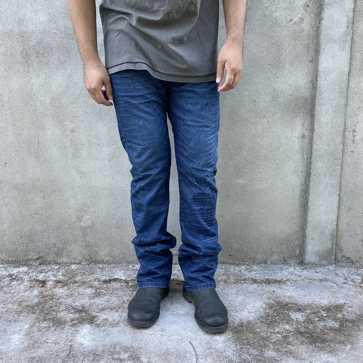 Japanese Brand 💸BINDINGOFFER💸Lad musician scratch white line denim Size US 32 / EU 48 - 9 Thumbnail