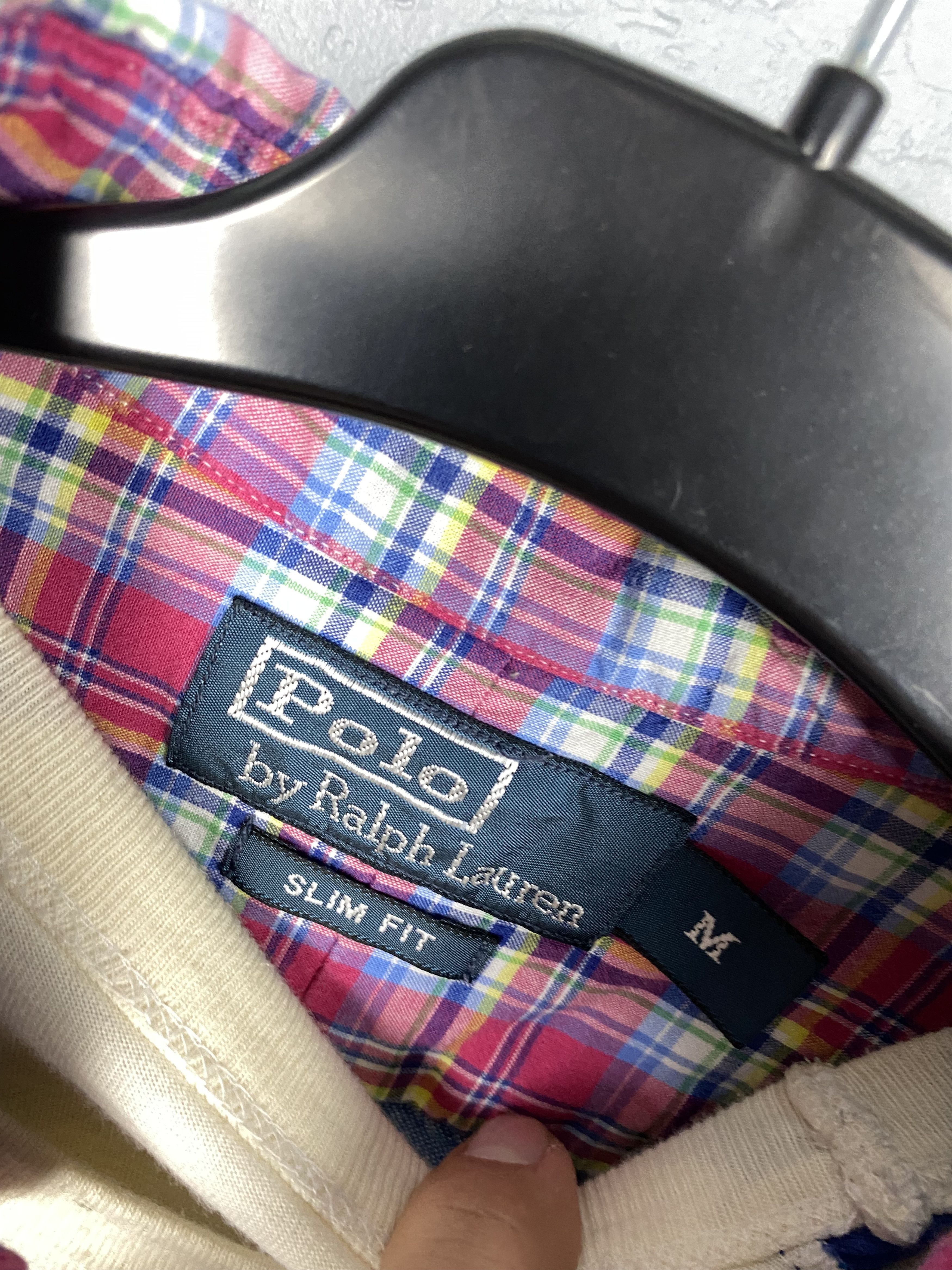 Polo Ralph Lauren Polo Ralph Lauren Vintage Mens Long Sleeve Plaid Shirt Size US M / EU 48-50 / 2 - 4 Thumbnail