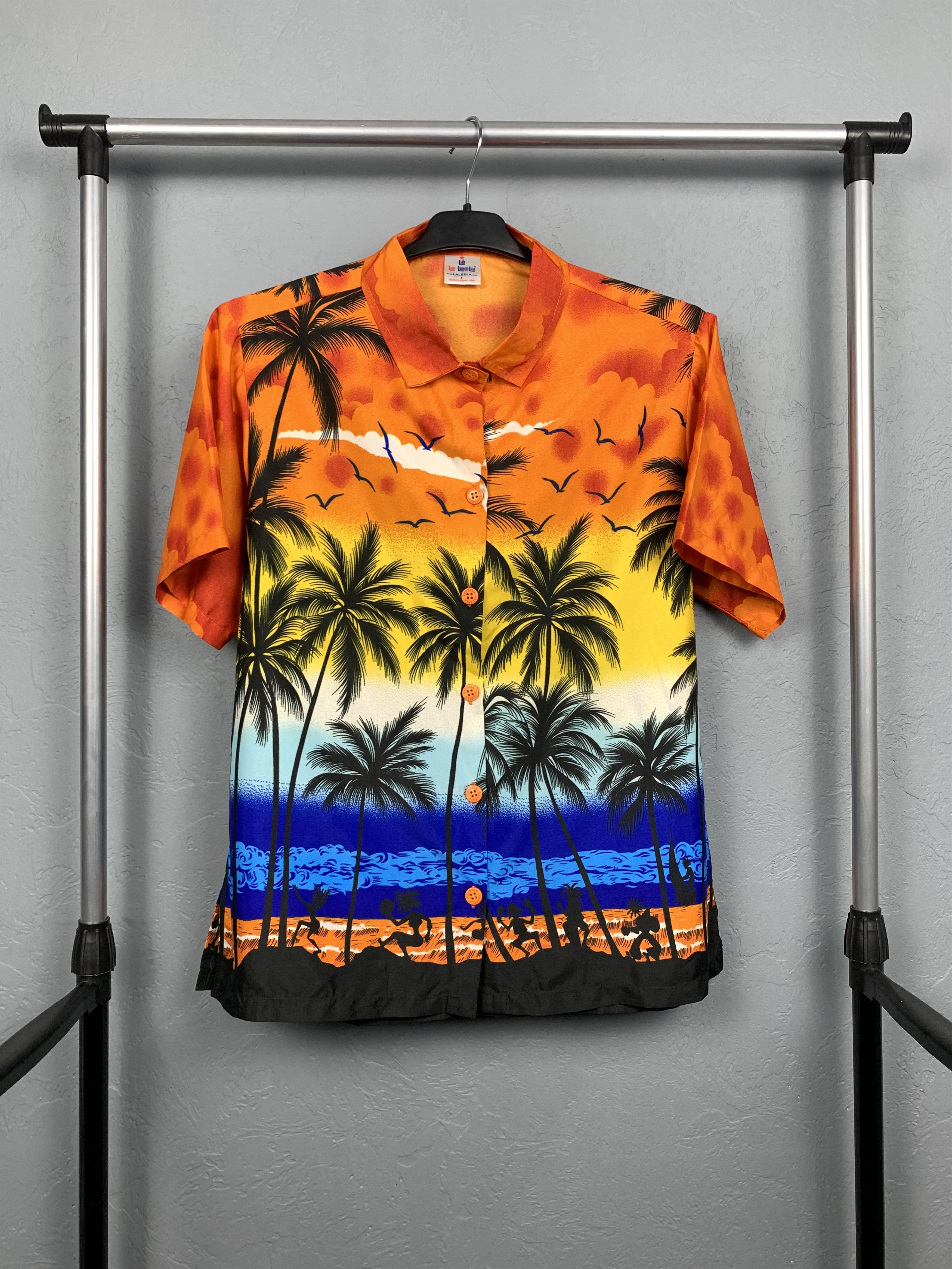 Other Vintage Hawaiian Shirt Full Printed Size US S / EU 44-46 / 1 - 1 Thumbnail