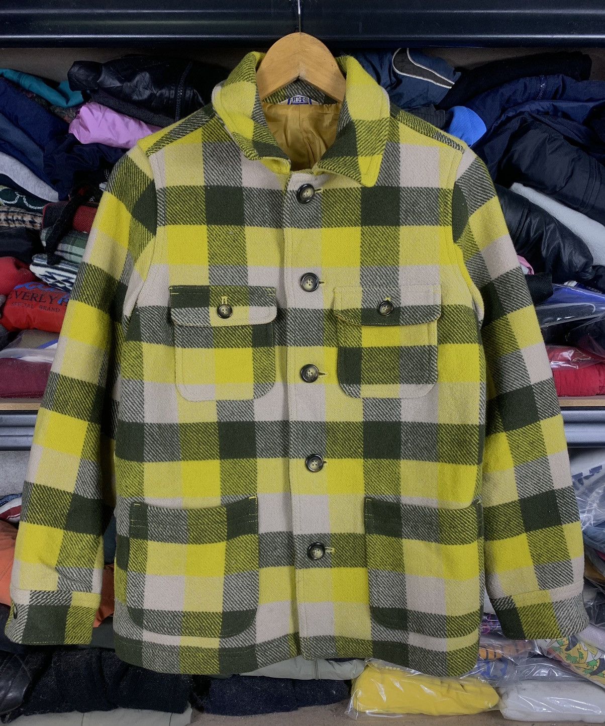Japanese Brand Vintage Retro Girl Wool Pea Coat Jacket Size M / US 6-8 / IT 42-44 - 1 Thumbnail