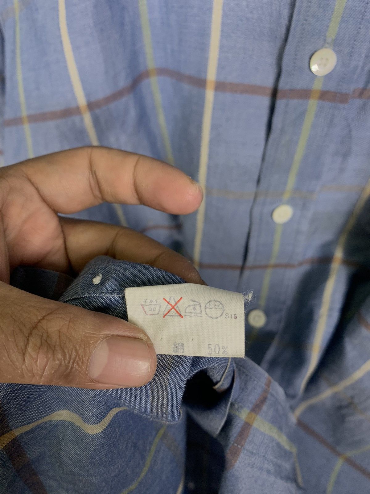 Burberry Vintage Burberrys Flannel Shirt Size US M / EU 48-50 / 2 - 6 Thumbnail