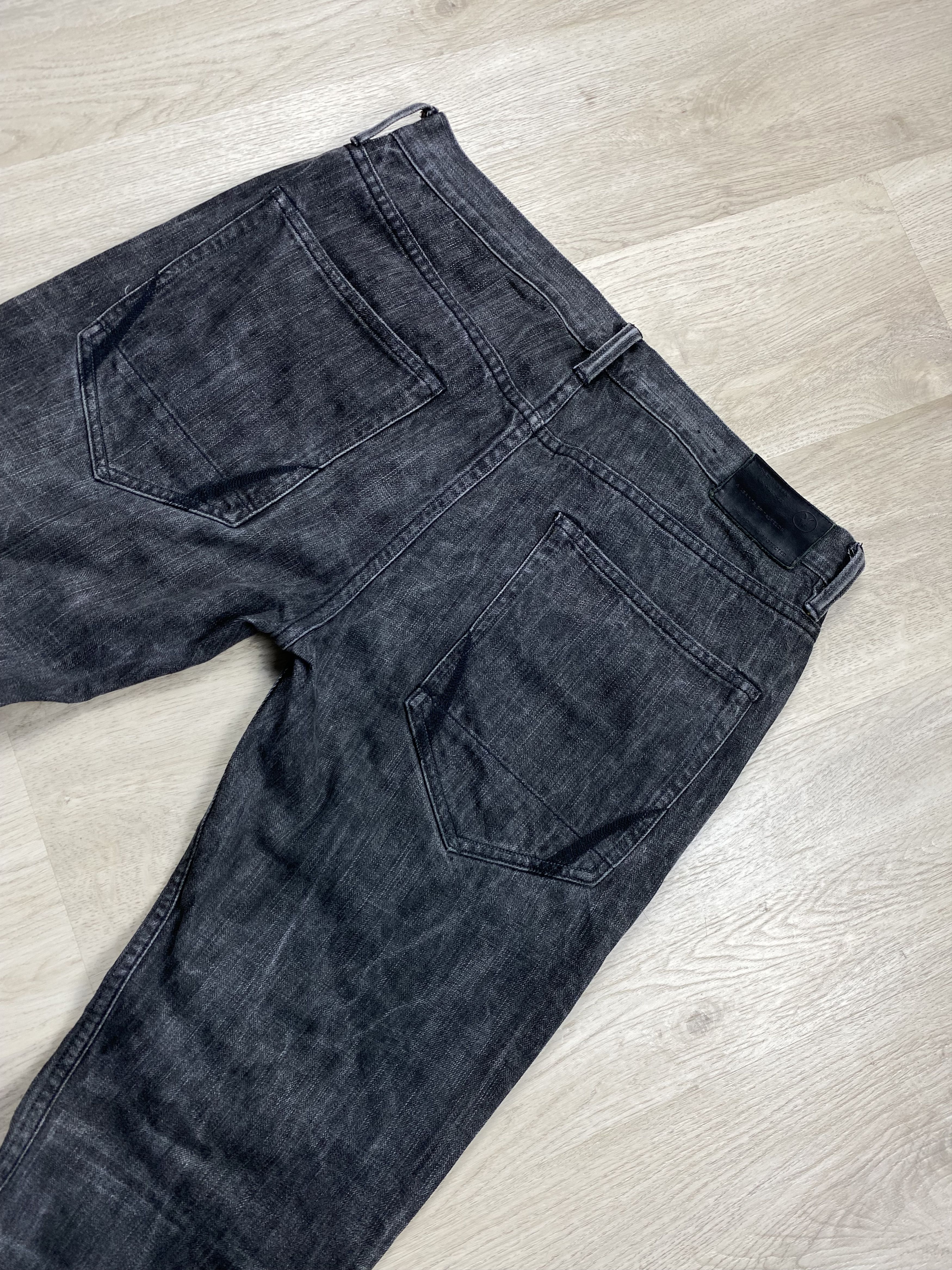 Allsaints Allsaints Grey Denim Pants Jeans Slim Fit Size US 34 / EU 50 - 2 Thumbnail