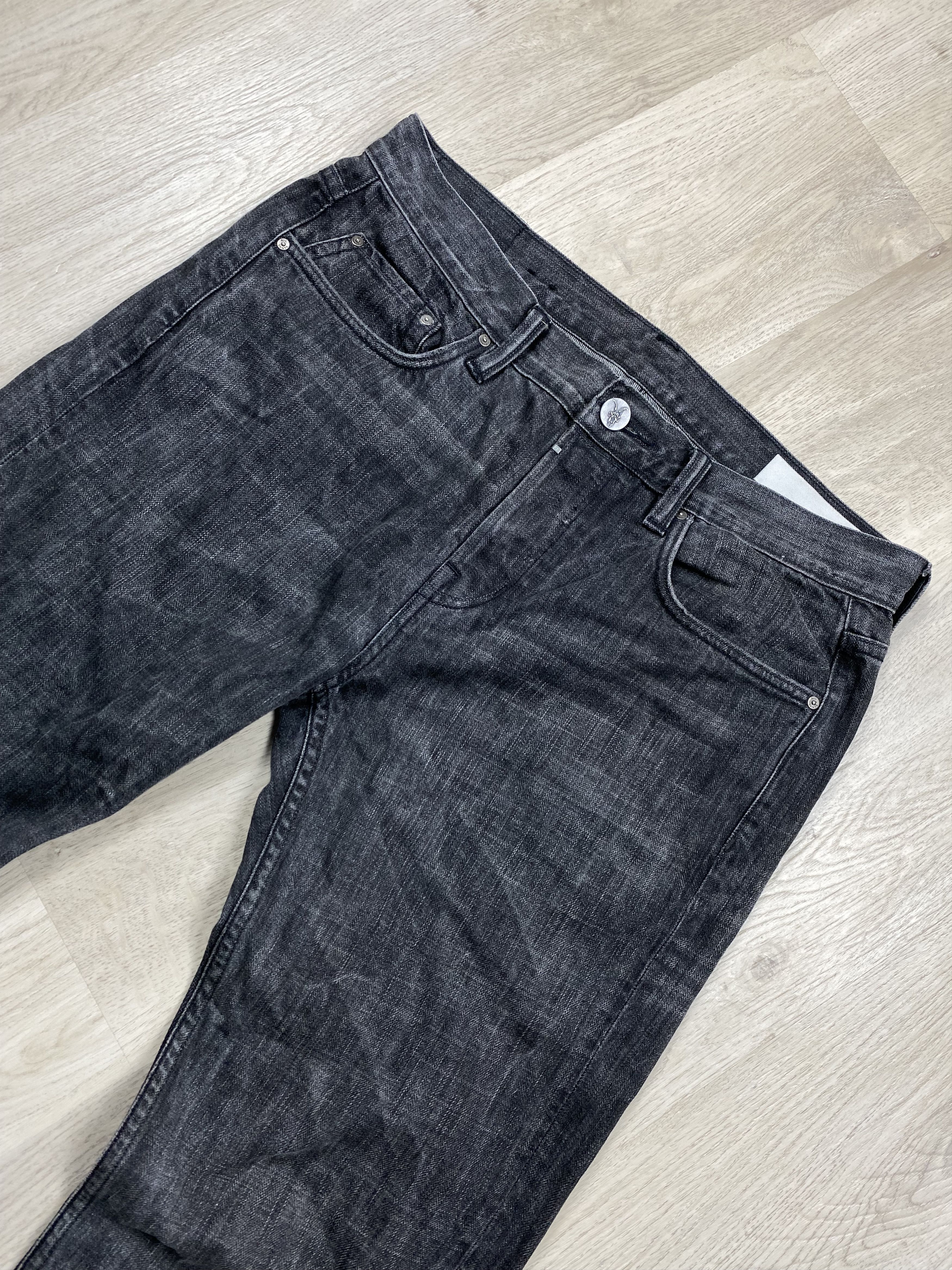 Allsaints Allsaints Grey Denim Pants Jeans Slim Fit Size US 34 / EU 50 - 7 Thumbnail