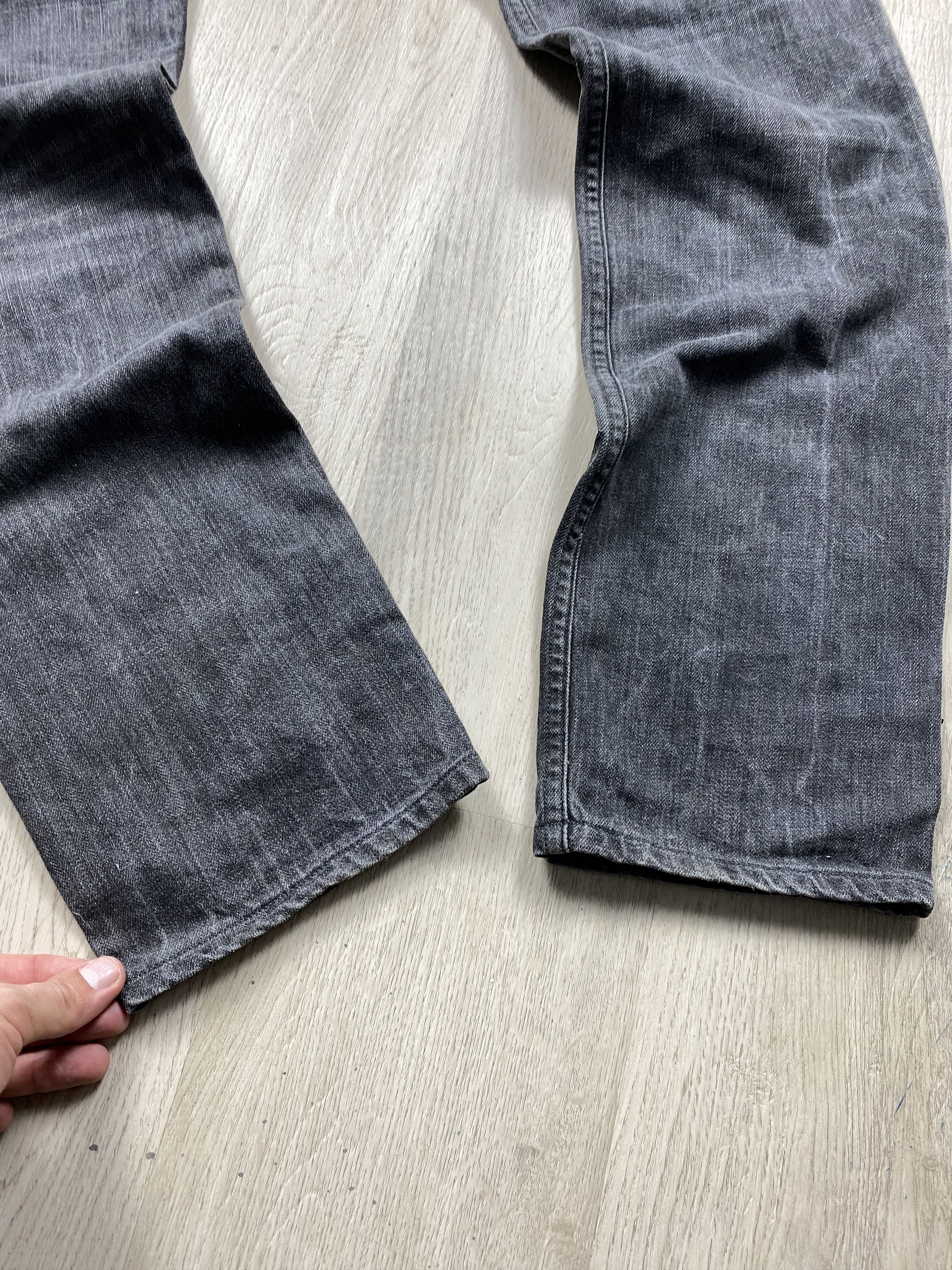Allsaints Allsaints Grey Denim Pants Jeans Slim Fit Size US 34 / EU 50 - 4 Thumbnail