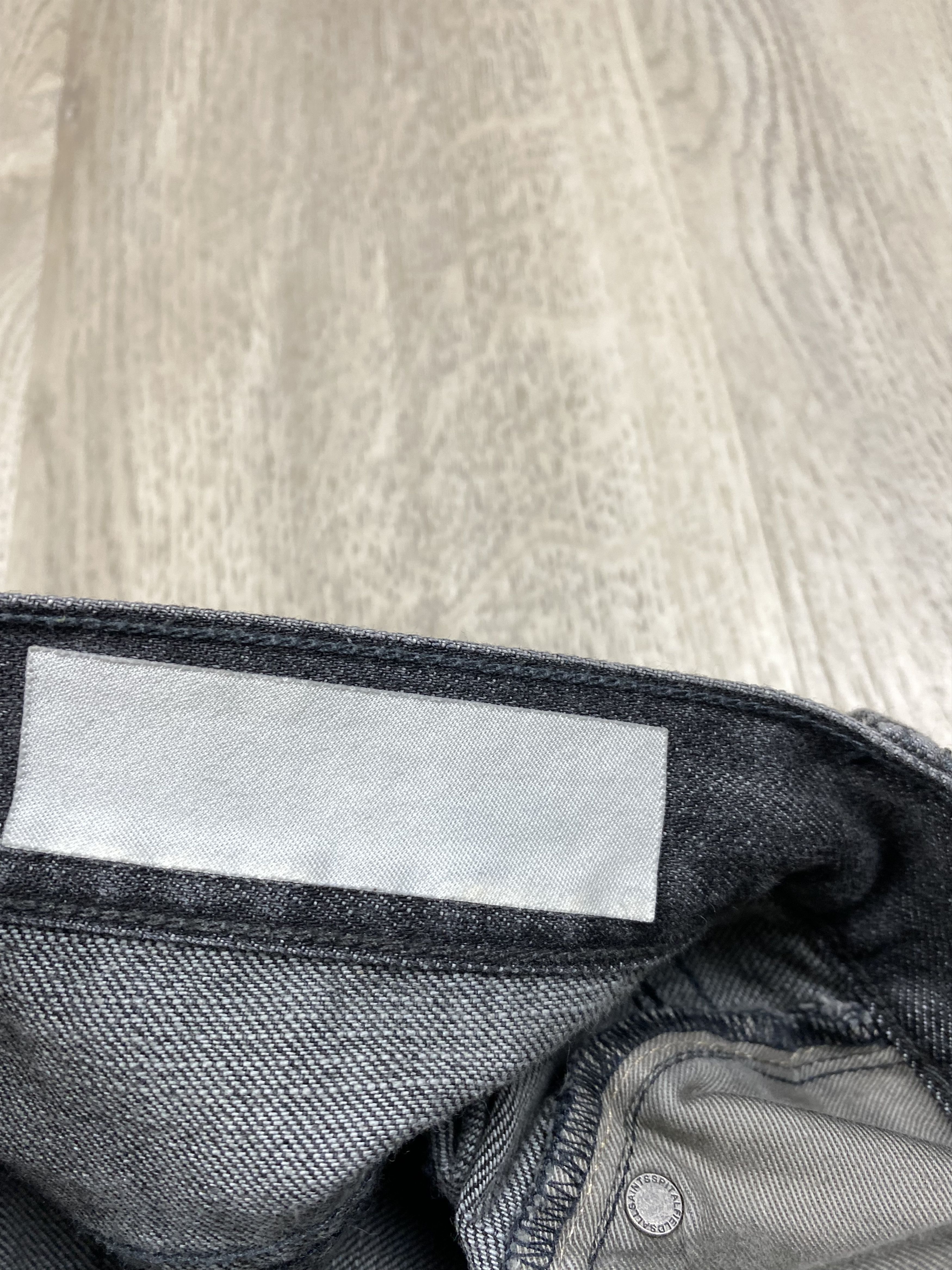 Allsaints Allsaints Grey Denim Pants Jeans Slim Fit Size US 34 / EU 50 - 10 Thumbnail