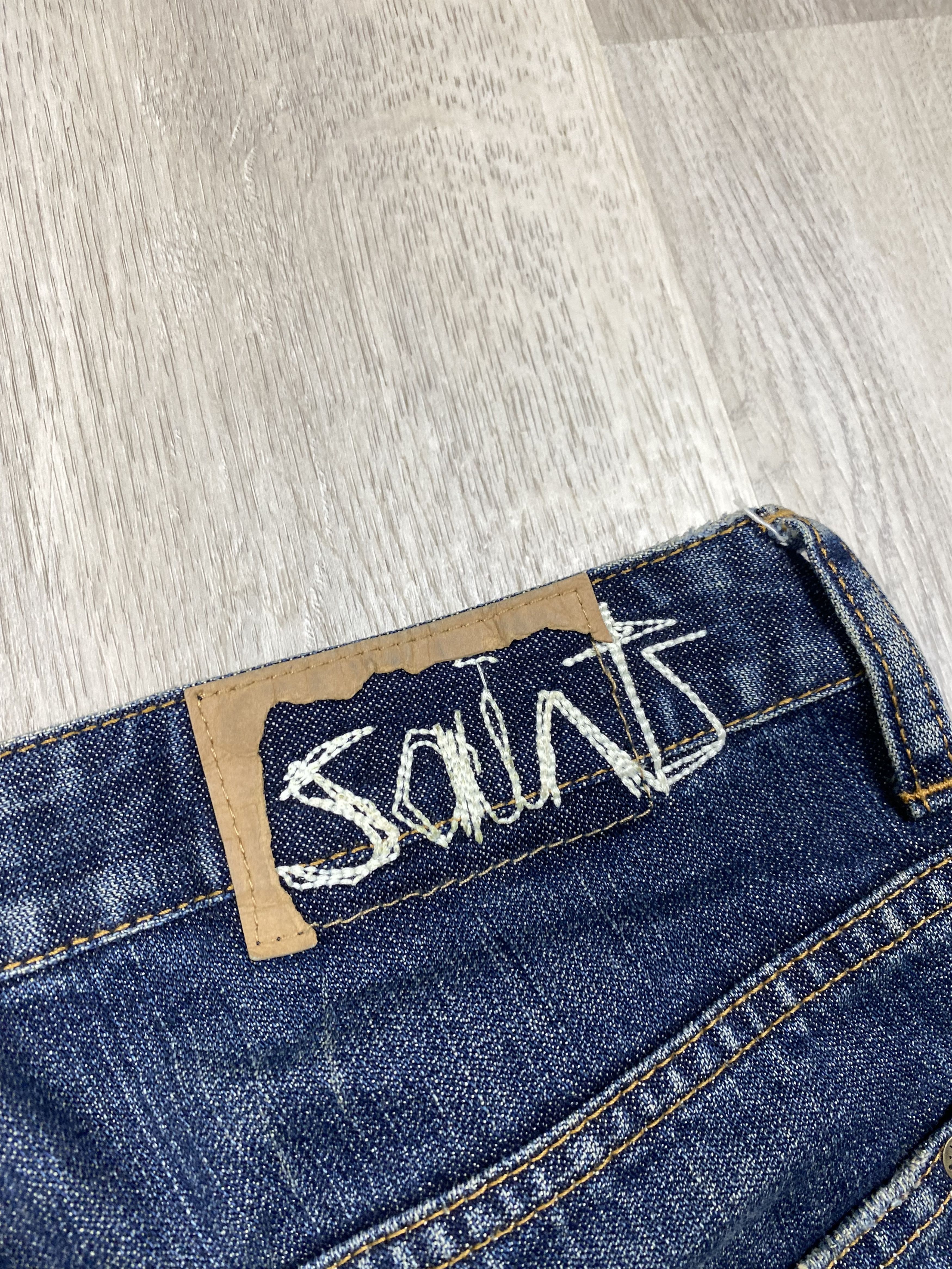Allsaints Allsaints Vintage Womens Distressed Denim Pants Flared Jeans Size 27" / US 4 / IT 40 - 3 Thumbnail