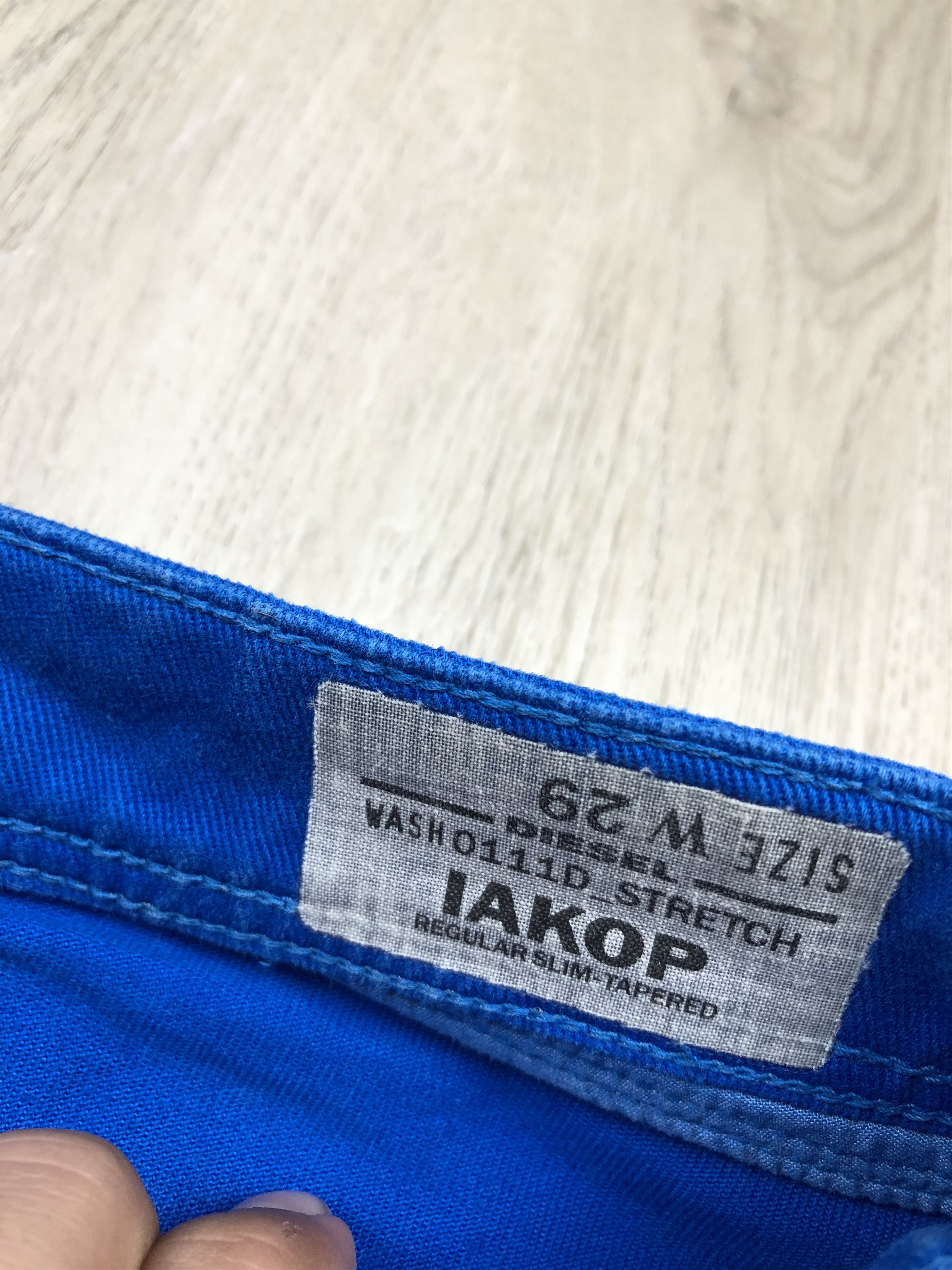 Diesel Diesel Vintage Mens Denim Pants Iakop Jeans Size US 30 / EU 46 - 9 Thumbnail