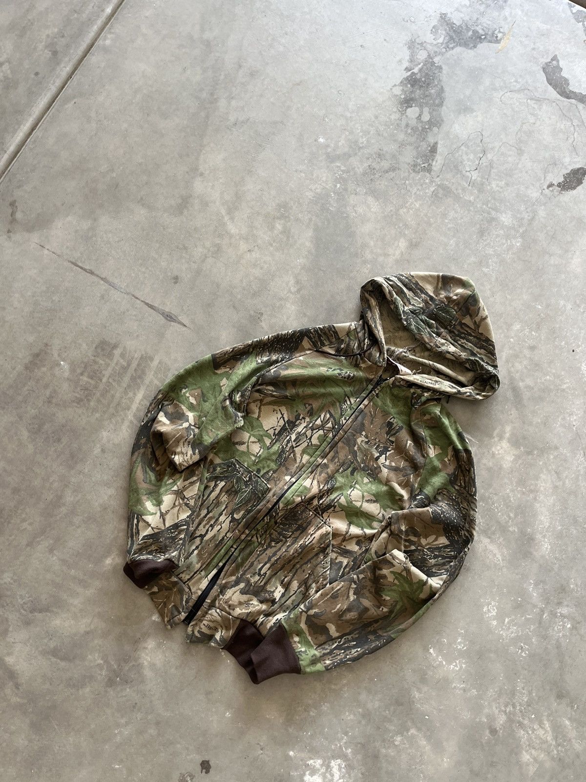 SHADOWEAR Camouflage Pattern Real Tree Camo Zip-up Jacket Made in Canada Men's XL /eaa514992