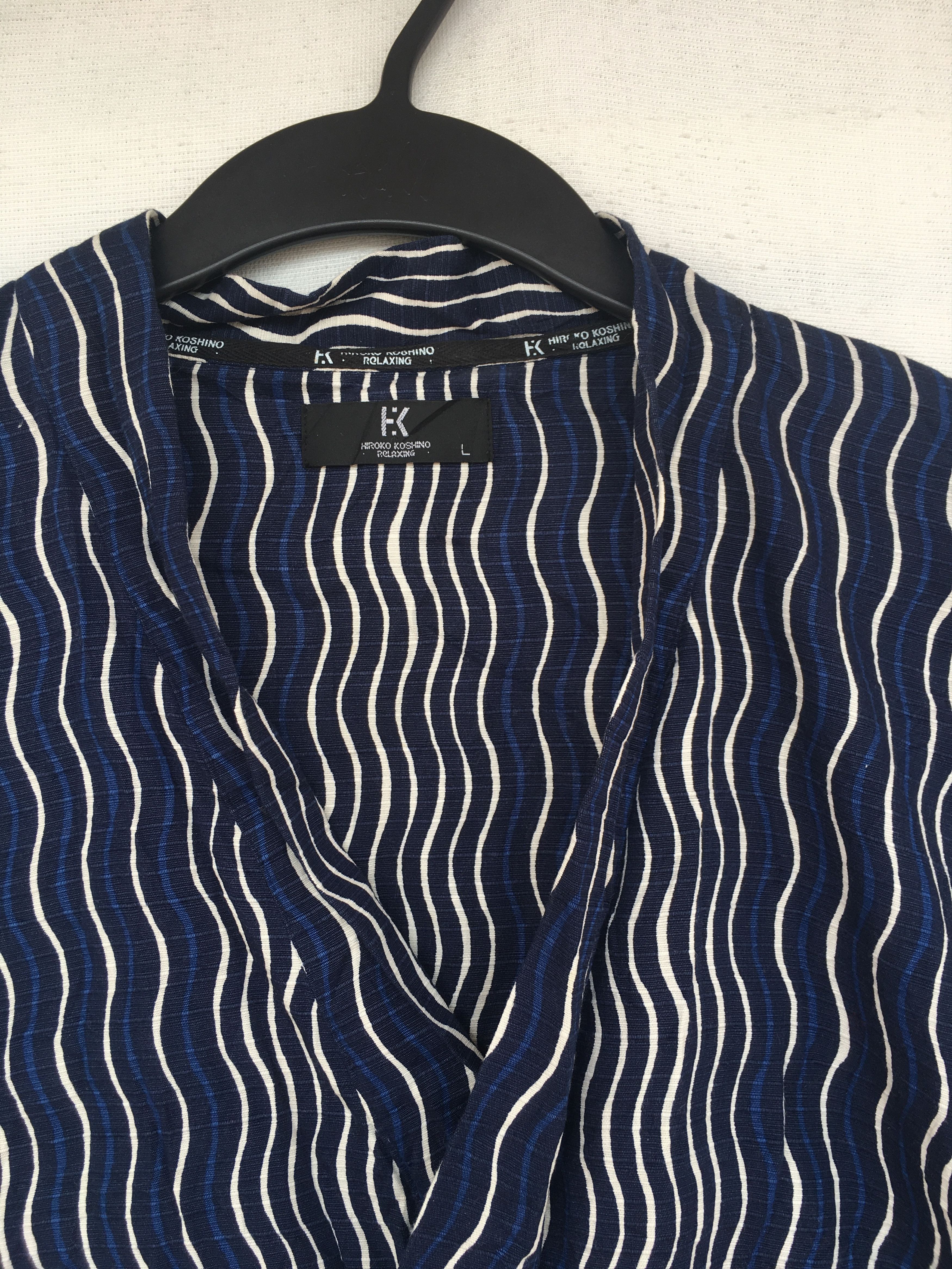 Indigo kimono hiroko koshino Size US M / EU 48-50 / 2 - 2 Thumbnail