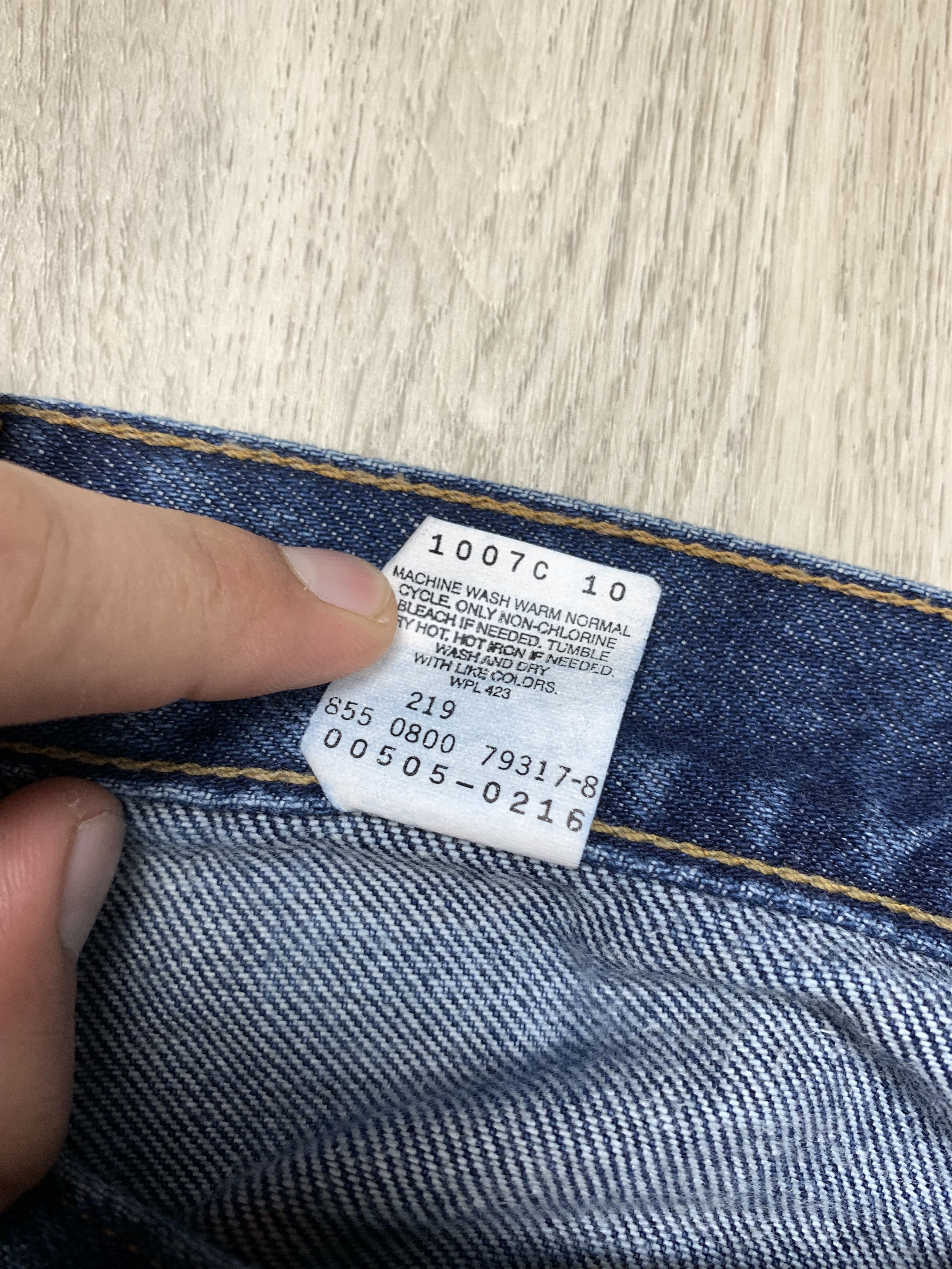 Levi's Levi's 505 90s Vintage Denim Pants Jeans Size US 32 / EU 48 - 10 Thumbnail