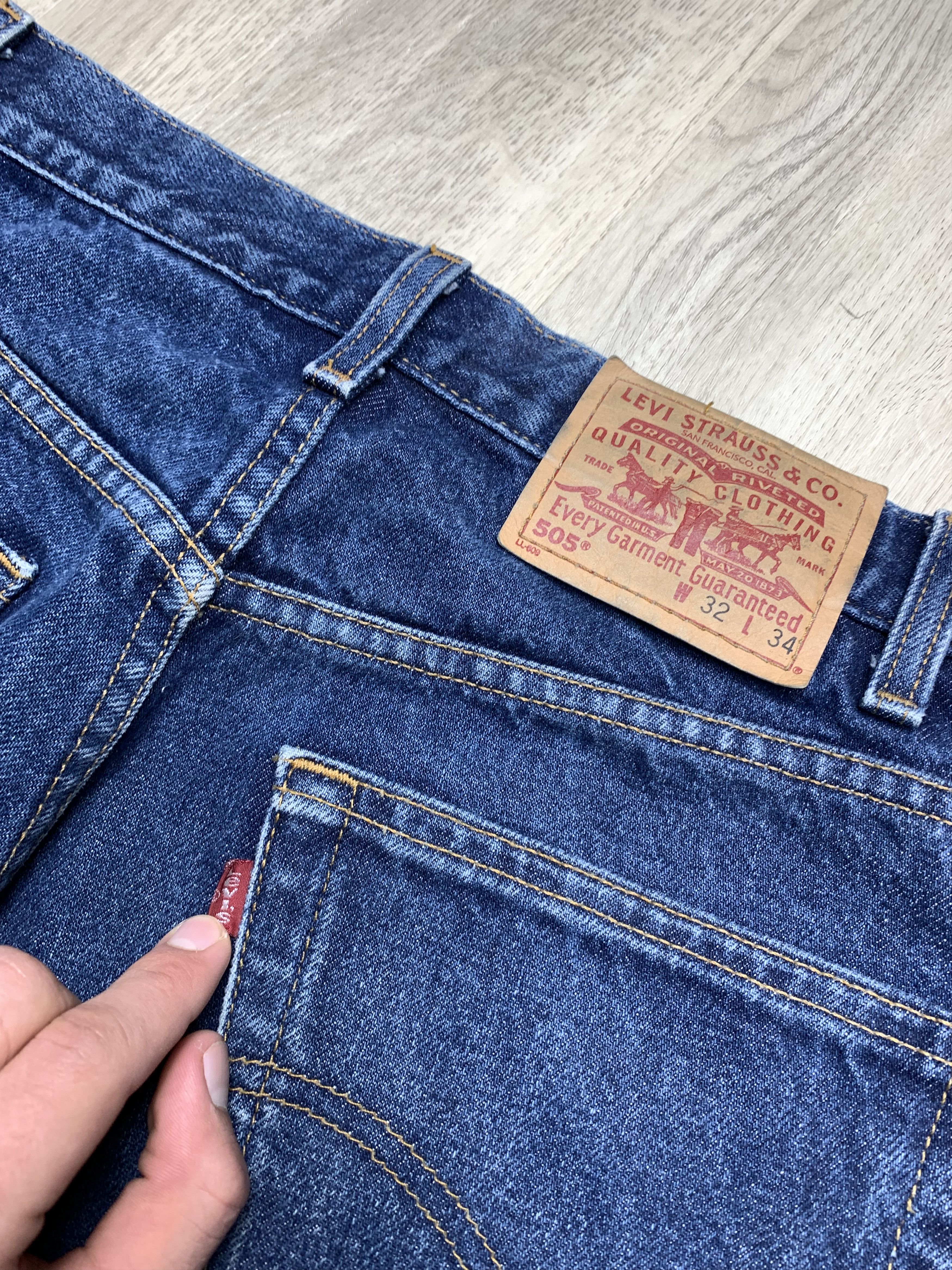 Levi's Levi's 505 90s Vintage Denim Pants Jeans Size US 32 / EU 48 - 3 Thumbnail