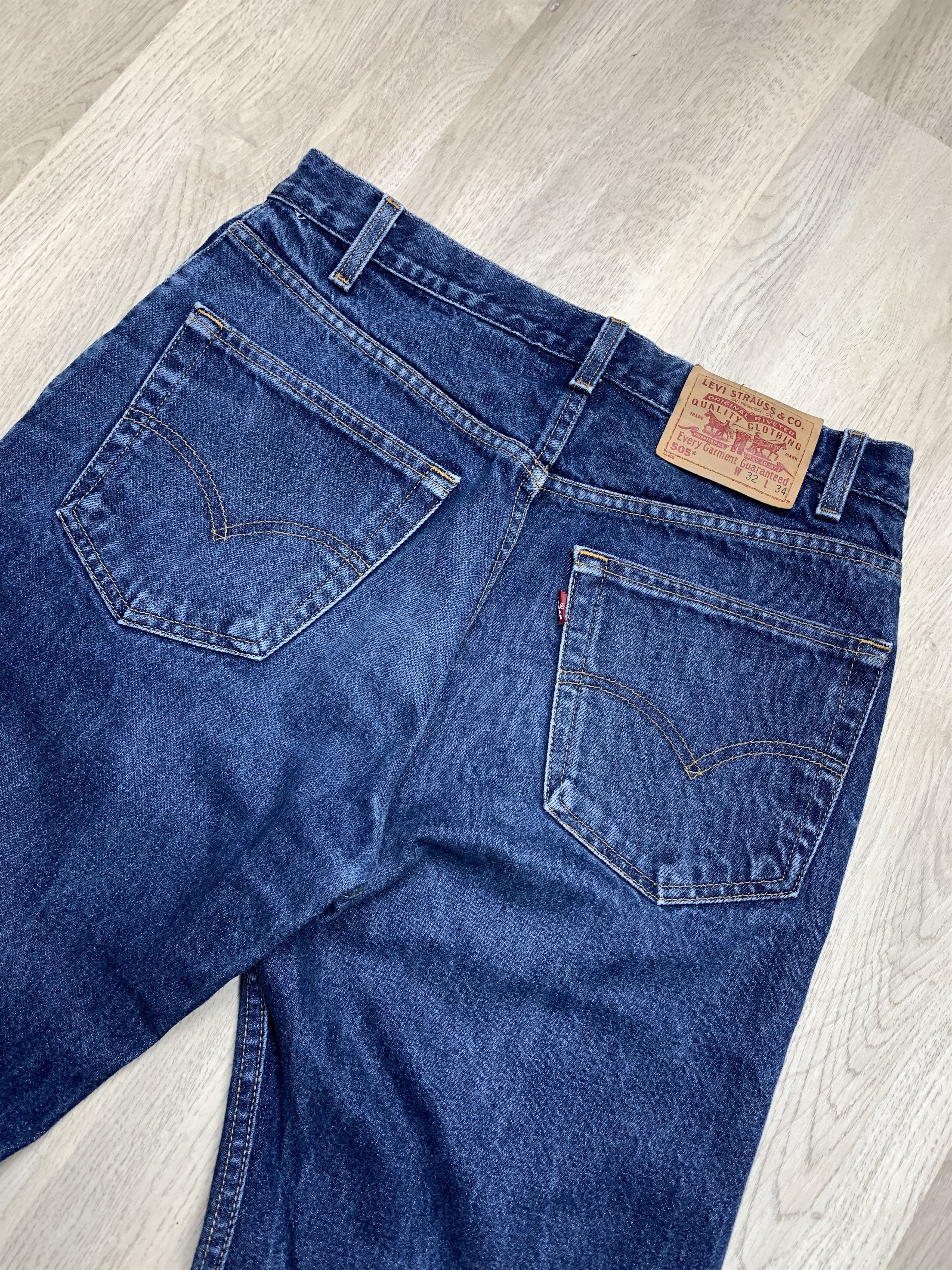 Levi's Levi's 505 90s Vintage Denim Pants Jeans Size US 32 / EU 48 - 2 Thumbnail