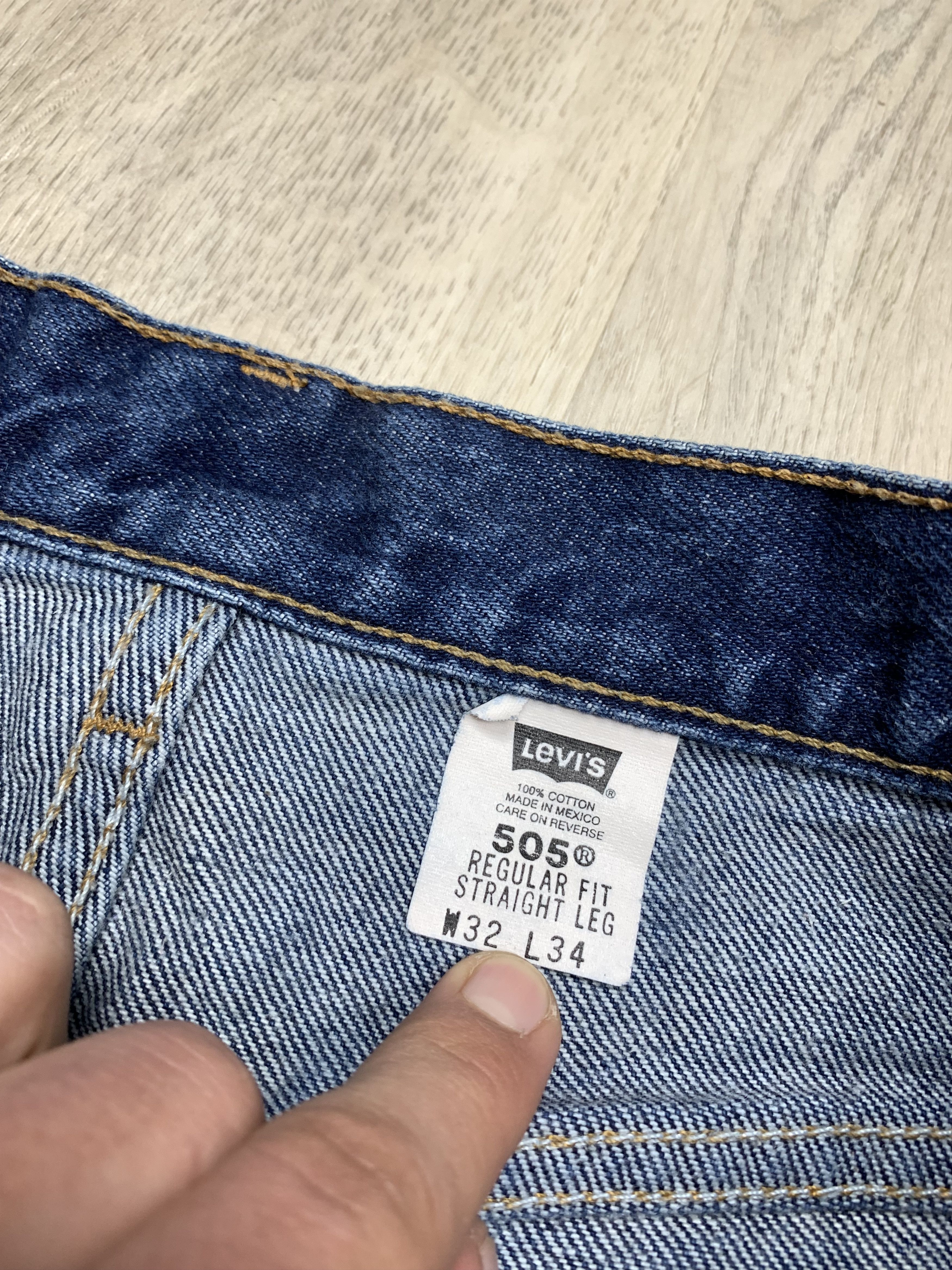 Levi's Levi's 505 90s Vintage Denim Pants Jeans Size US 32 / EU 48 - 9 Thumbnail
