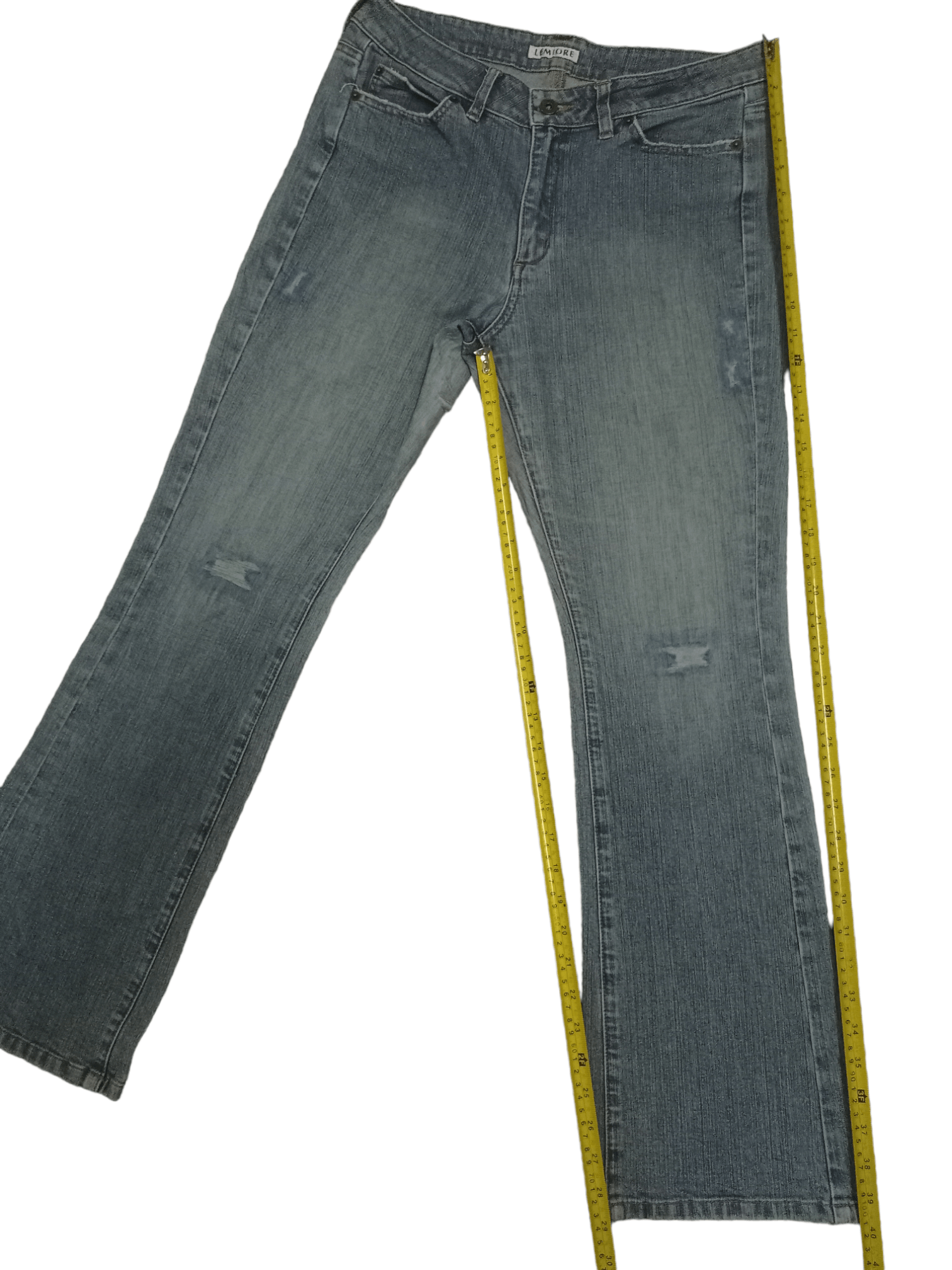 Japanese Brand SALES🔥Vintage Japanese Brand Distressed Style Flare Jeans Size US 30 / EU 46 - 9 Thumbnail