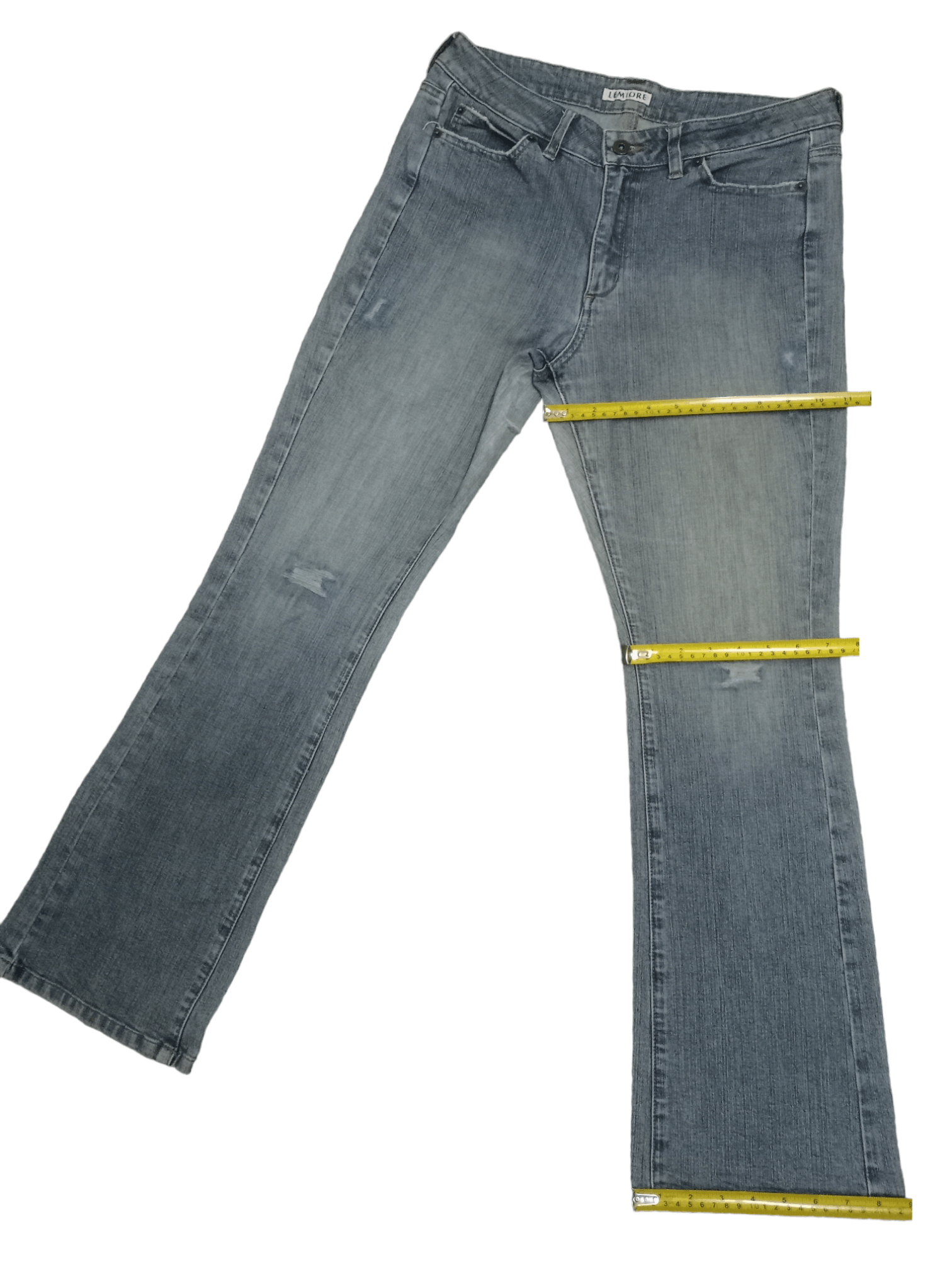Japanese Brand SALES🔥Vintage Japanese Brand Distressed Style Flare Jeans Size US 30 / EU 46 - 10 Thumbnail
