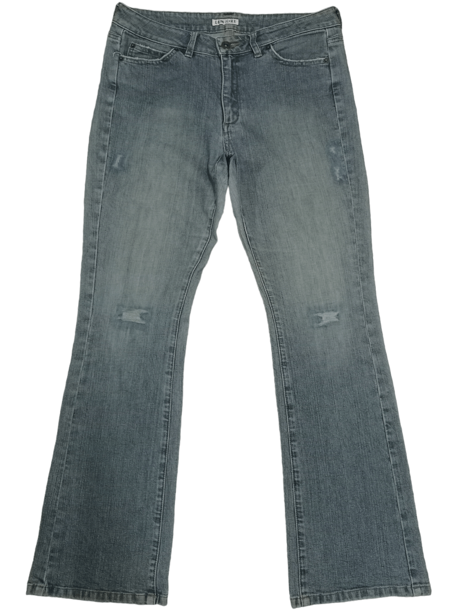 Japanese Brand SALES🔥Vintage Japanese Brand Distressed Style Flare Jeans Size US 30 / EU 46 - 1 Thumbnail