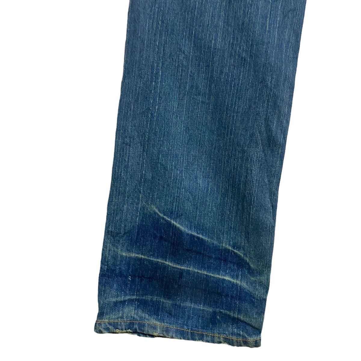 Japanese Brand Japanese Brand Gumu Denim Pierce Studded Ring Jeans Size US 33 - 19 Thumbnail