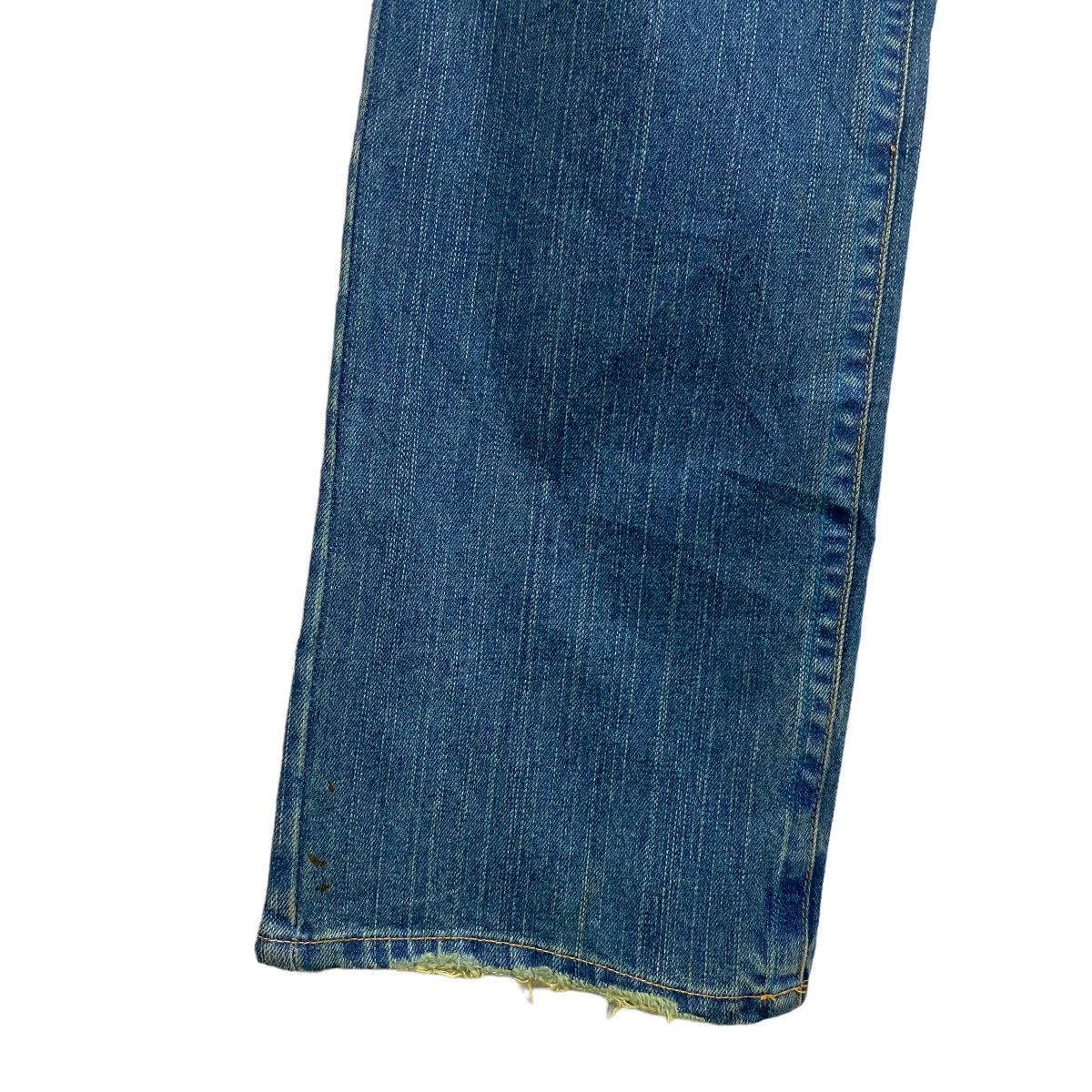 Japanese Brand Japanese Brand Gumu Denim Pierce Studded Ring Jeans Size US 33 - 12 Thumbnail