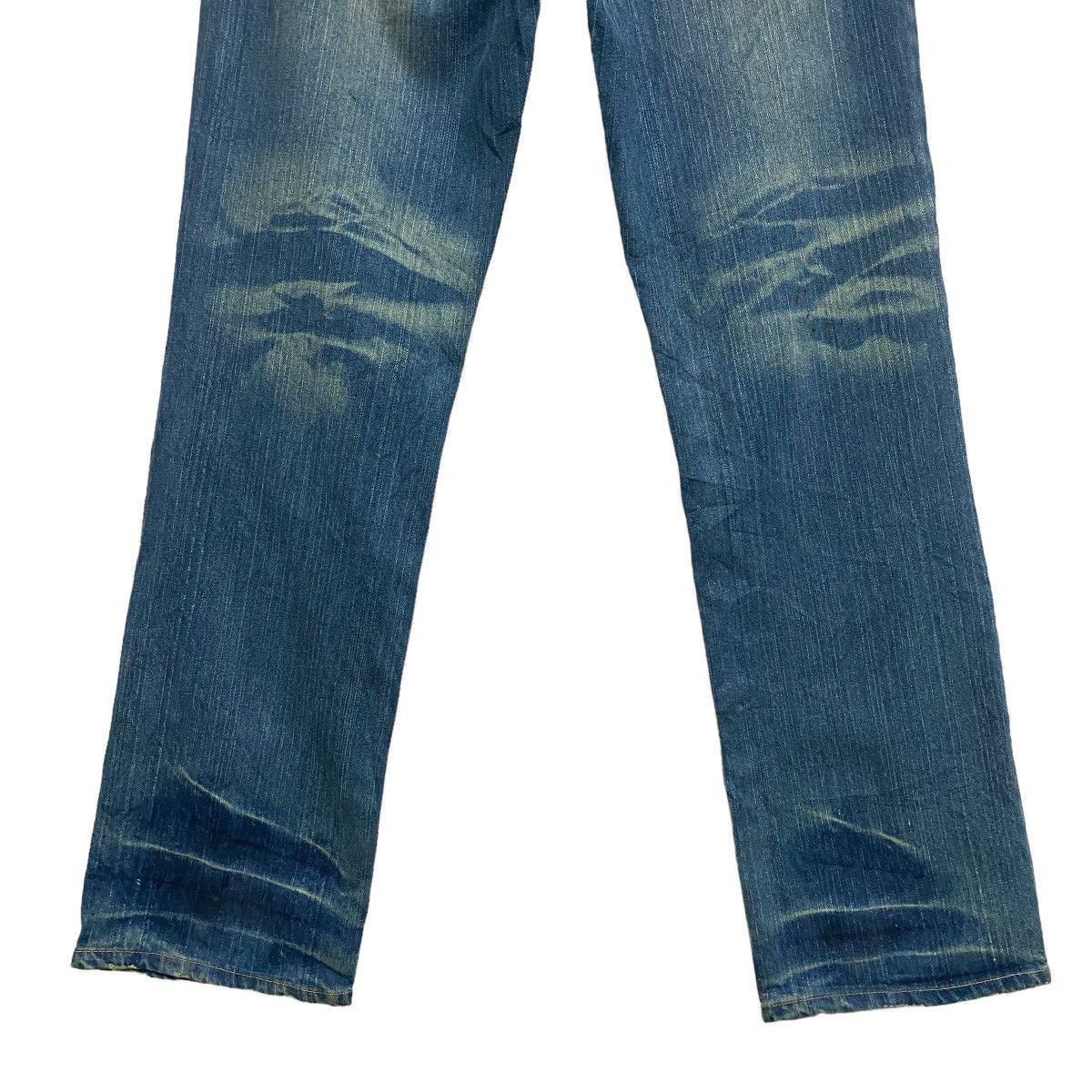 Japanese Brand Japanese Brand Gumu Denim Pierce Studded Ring Jeans Size US 33 - 17 Thumbnail