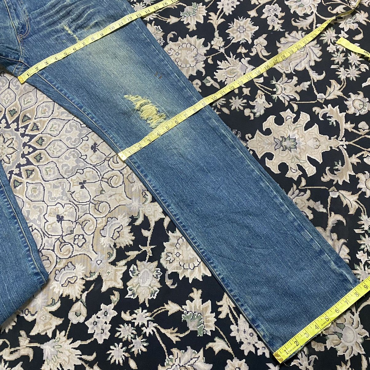 Japanese Brand Japanese Brand Gumu Denim Pierce Studded Ring Jeans Size US 33 - 25 Thumbnail