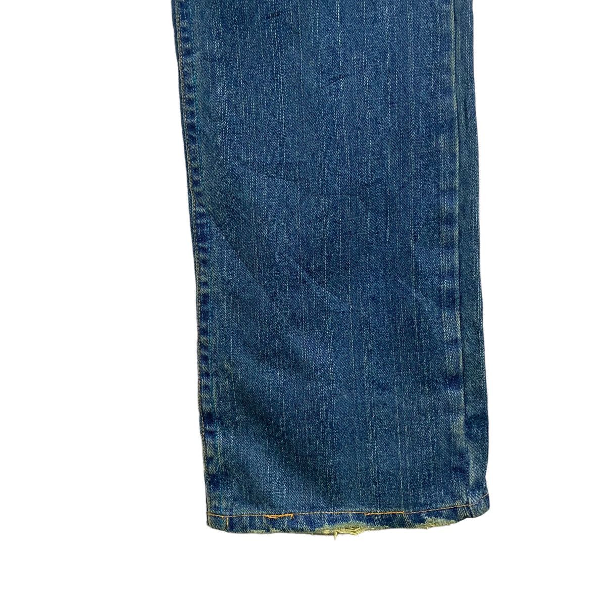 Japanese Brand Japanese Brand Gumu Denim Pierce Studded Ring Jeans Size US 33 - 11 Thumbnail