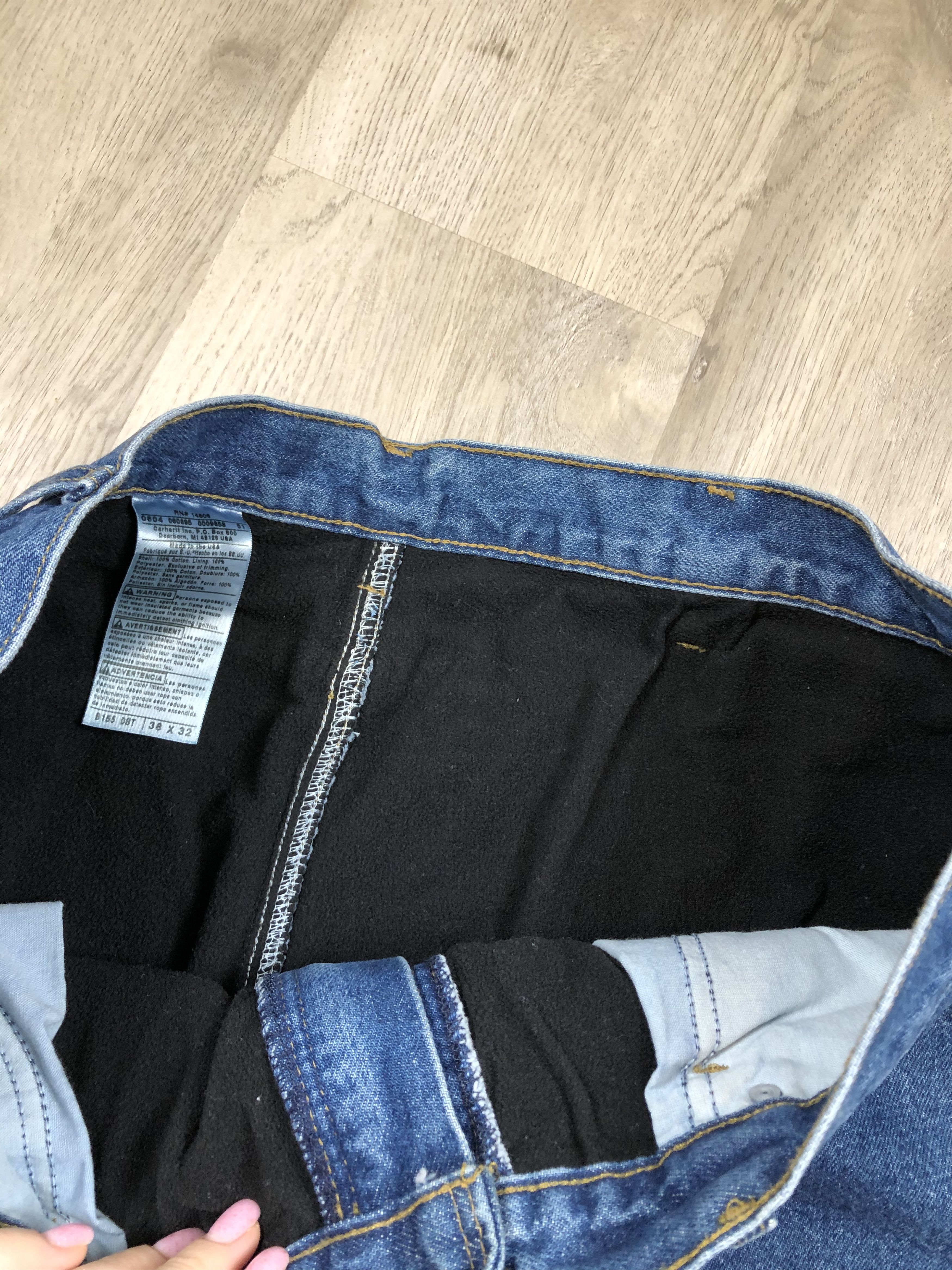Carhartt Carhartt Vintage Fleece Lined Denim Pants Jeans Size US 38 / EU 54 - 11 Thumbnail