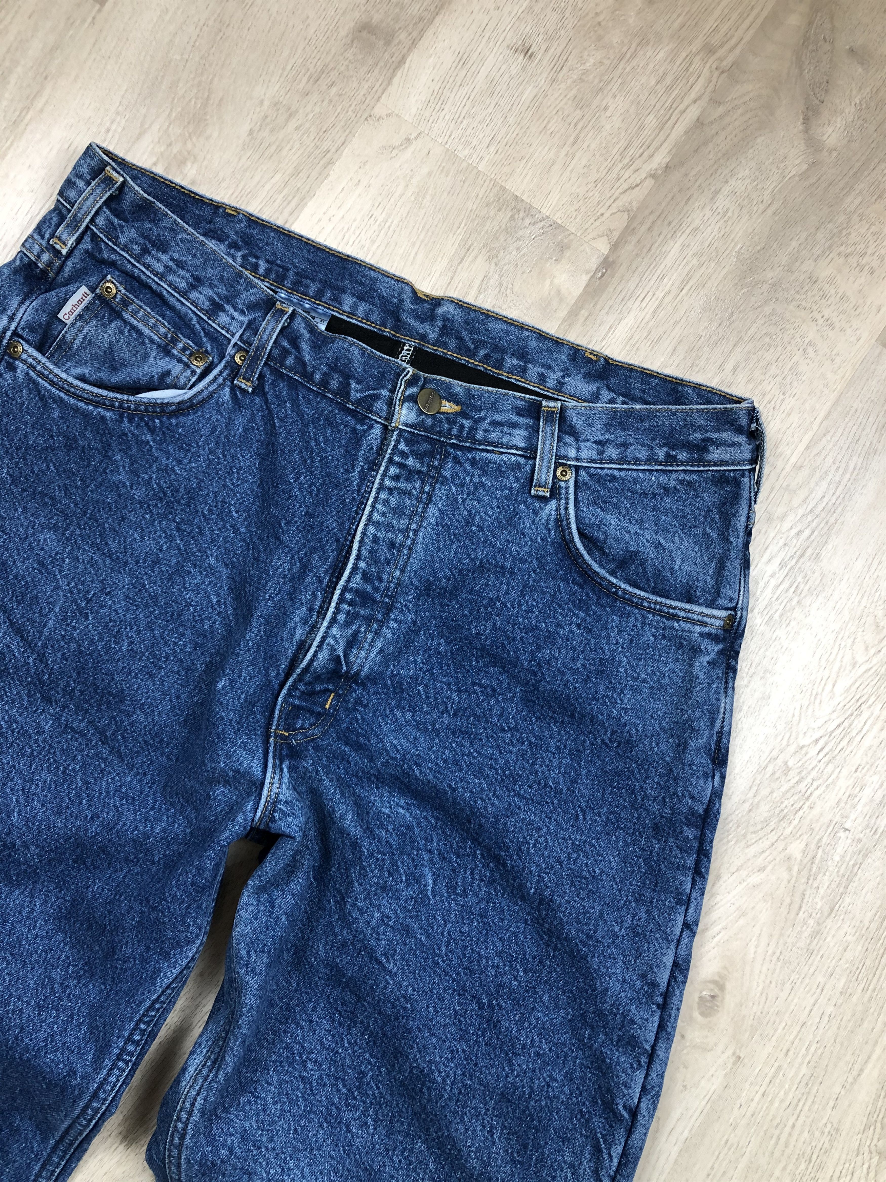 Carhartt Carhartt Vintage Fleece Lined Denim Pants Jeans Size US 38 / EU 54 - 7 Thumbnail