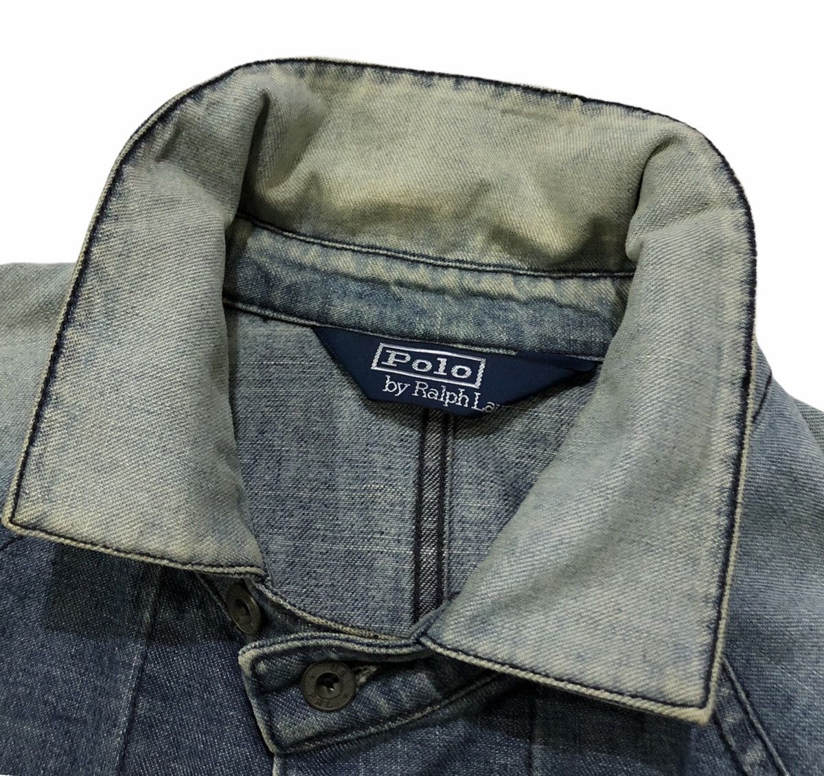 Polo Ralph Lauren Vintage Polo Ralph lauren chore jacket denim us army design. Size US M / EU 48-50 / 2 - 15 Thumbnail