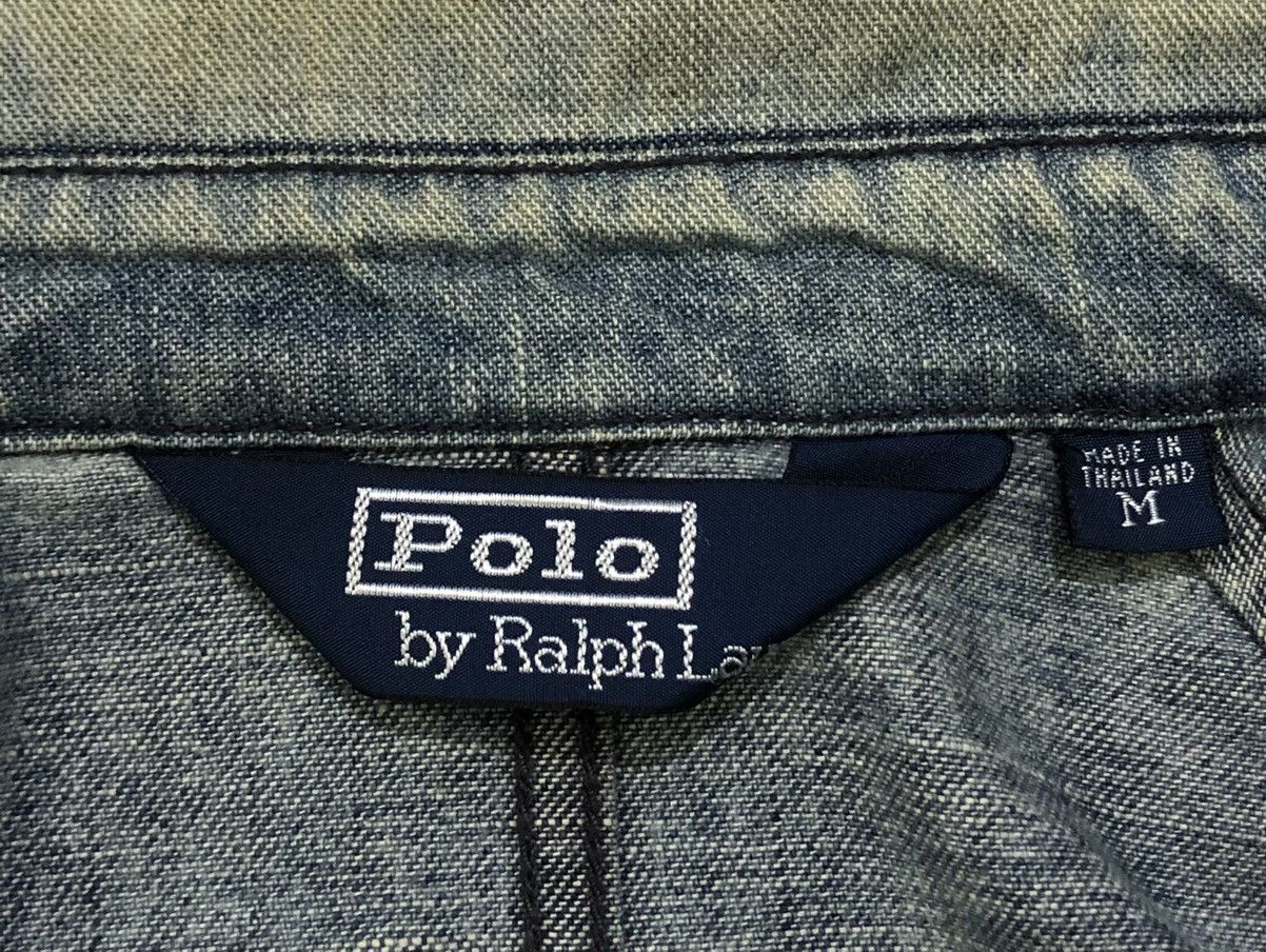 Polo Ralph Lauren Vintage Polo Ralph lauren chore jacket denim us army design. Size US M / EU 48-50 / 2 - 16 Thumbnail