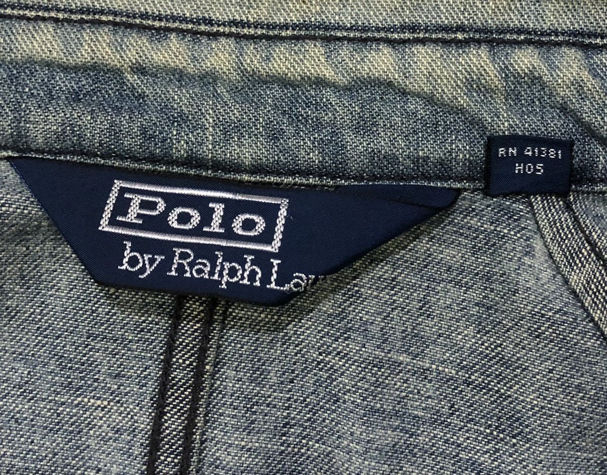 Polo Ralph Lauren Vintage Polo Ralph lauren chore jacket denim us army design. Size US M / EU 48-50 / 2 - 17 Thumbnail