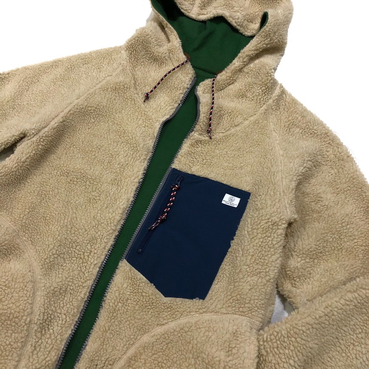 BEAUTY&YOUTH Beauty & Youth X United Arrows Reversible Fleece Jacket Size US M / EU 48-50 / 2 - 2 Thumbnail
