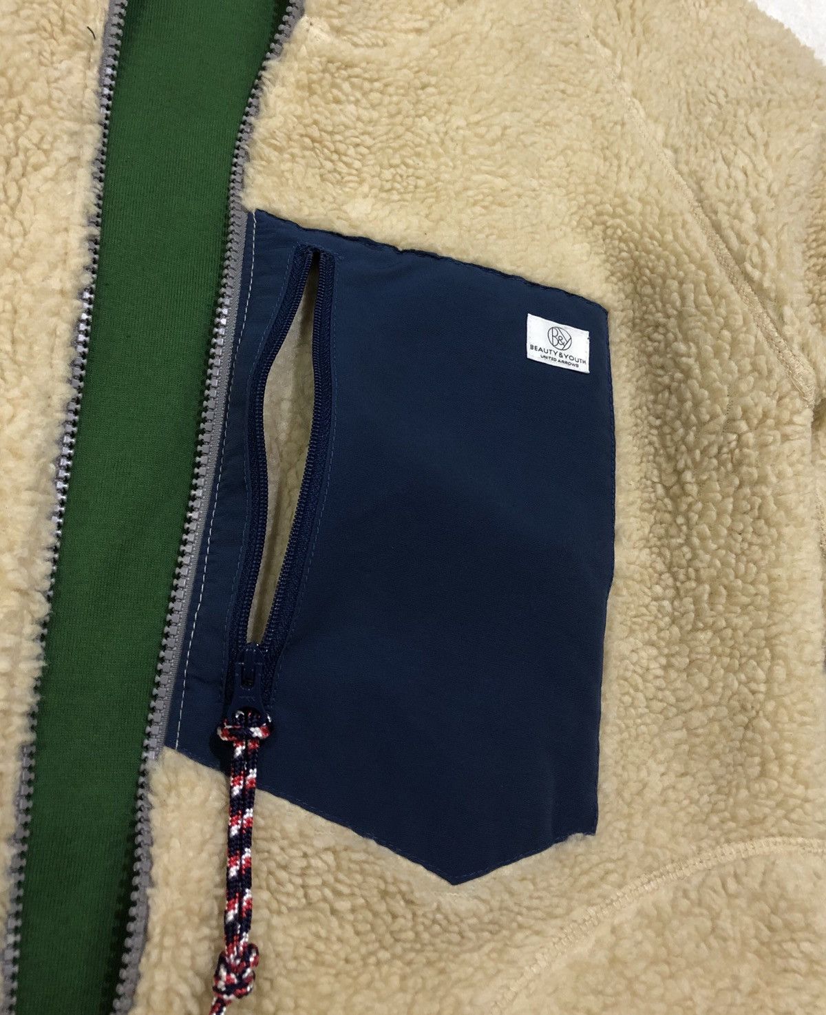 BEAUTY&YOUTH Beauty & Youth X United Arrows Reversible Fleece Jacket Size US M / EU 48-50 / 2 - 10 Thumbnail