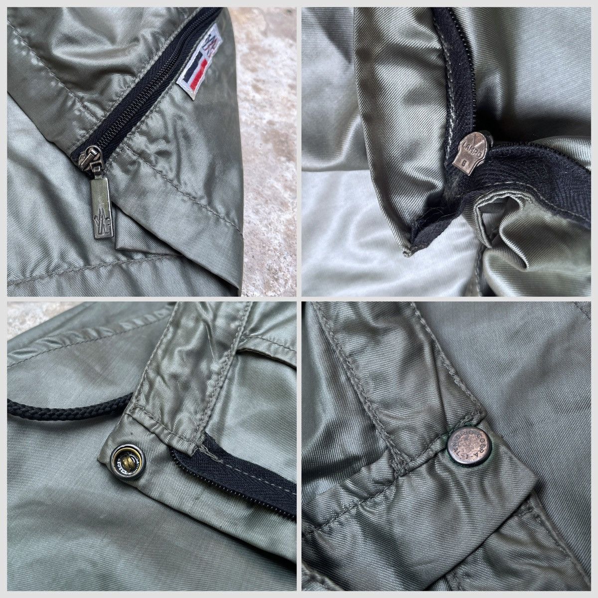 Japanese Brand × Moncler 🔥Rare 00’s MONCLER Zipped Nylon Y2K Tech Maxi Skirt Size 28" / US 6 / IT 42 - 6 Thumbnail