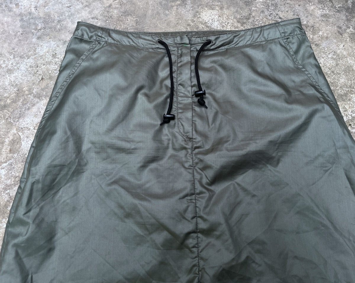 Japanese Brand × Moncler 🔥Rare 00’s MONCLER Zipped Nylon Y2K Tech Maxi Skirt Size 28" / US 6 / IT 42 - 12 Thumbnail