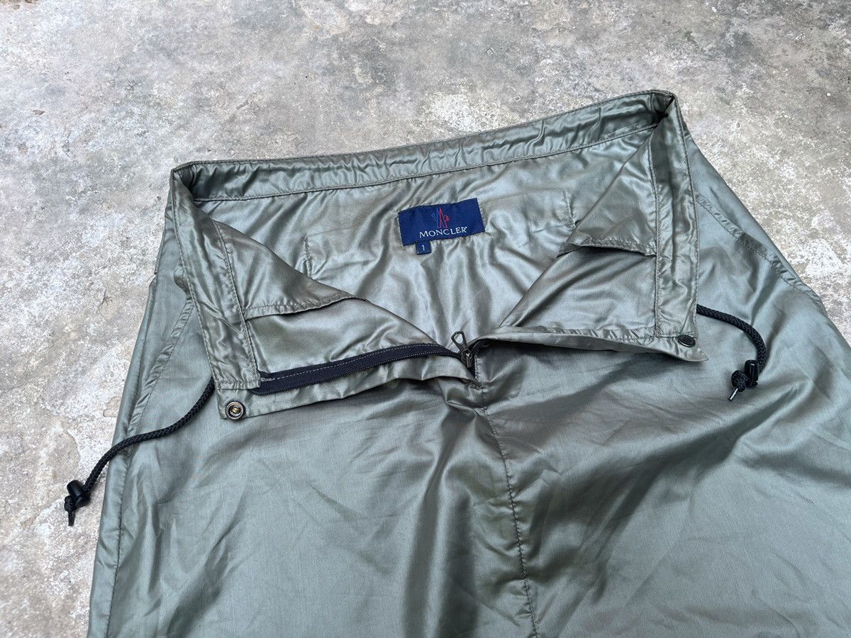 Japanese Brand × Moncler 🔥Rare 00’s MONCLER Zipped Nylon Y2K Tech Maxi Skirt Size 28" / US 6 / IT 42 - 13 Thumbnail