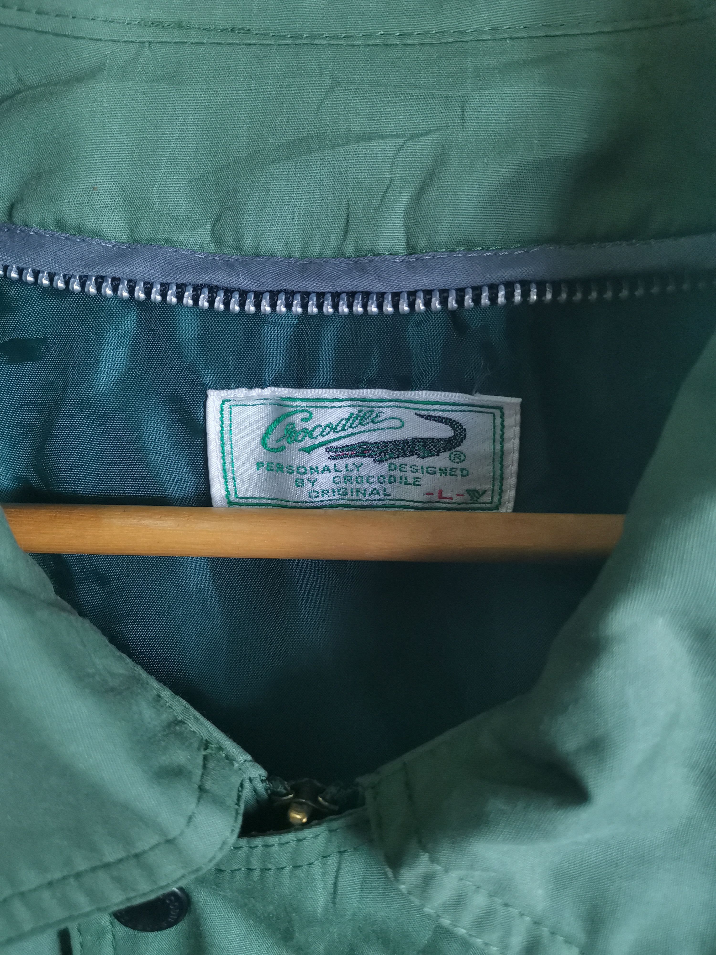 Japanese Brand Vintage 90s Casual Zipper Jacket By Crocodile Size US L / EU 52-54 / 3 - 5 Thumbnail