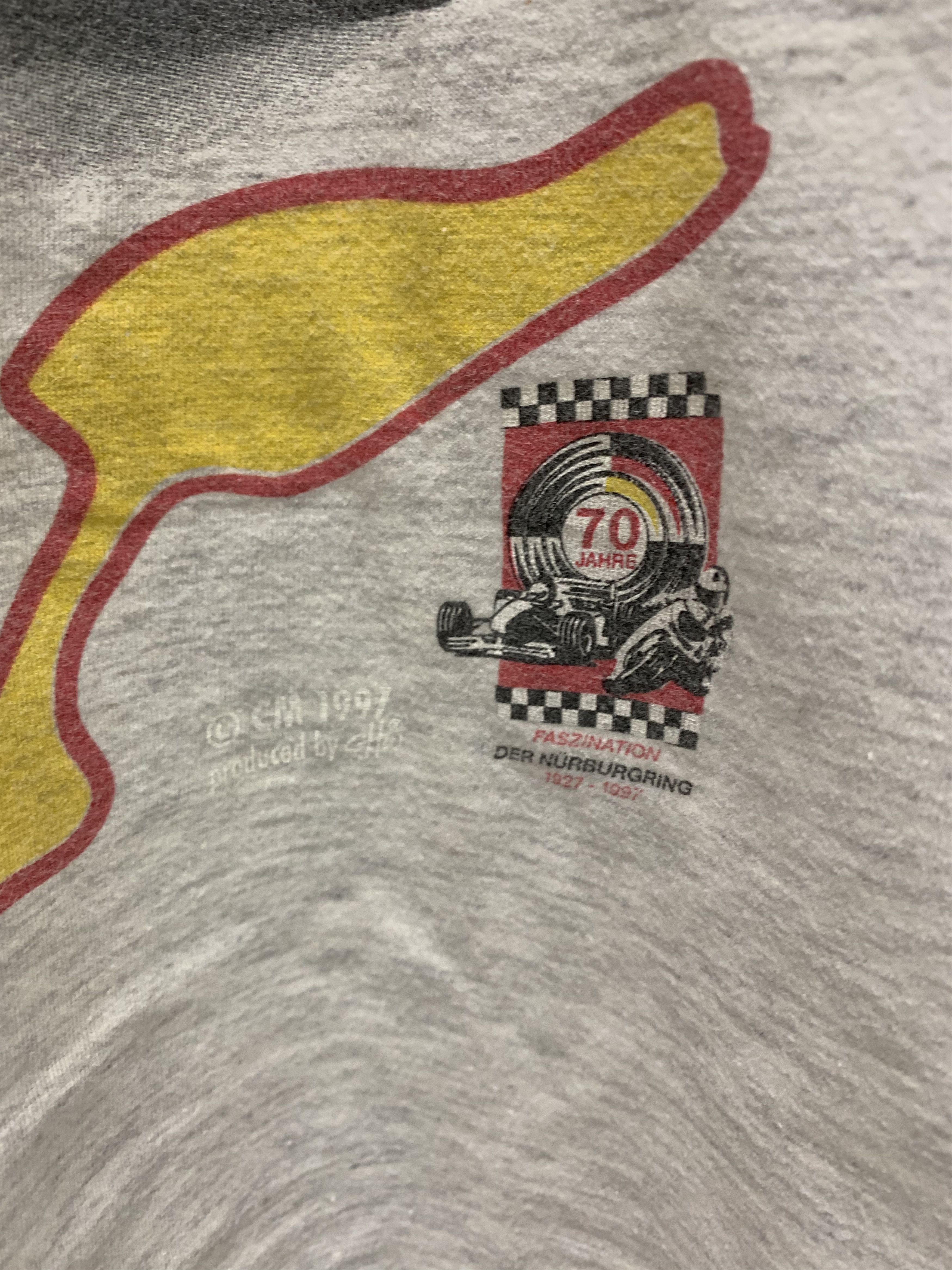 Vintage Racing diesel vintage t-shirt 1997 L truck grand prix Size US L / EU 52-54 / 3 - 3 Thumbnail
