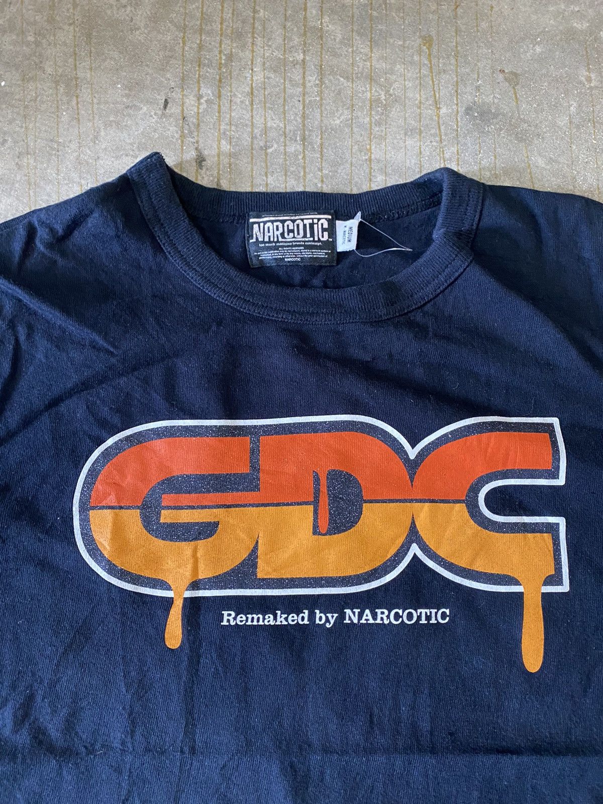 Narcotic GDC 2003 GDC x Narcotic Japan last production tee Size US M / EU 48-50 / 2 - 3 Thumbnail