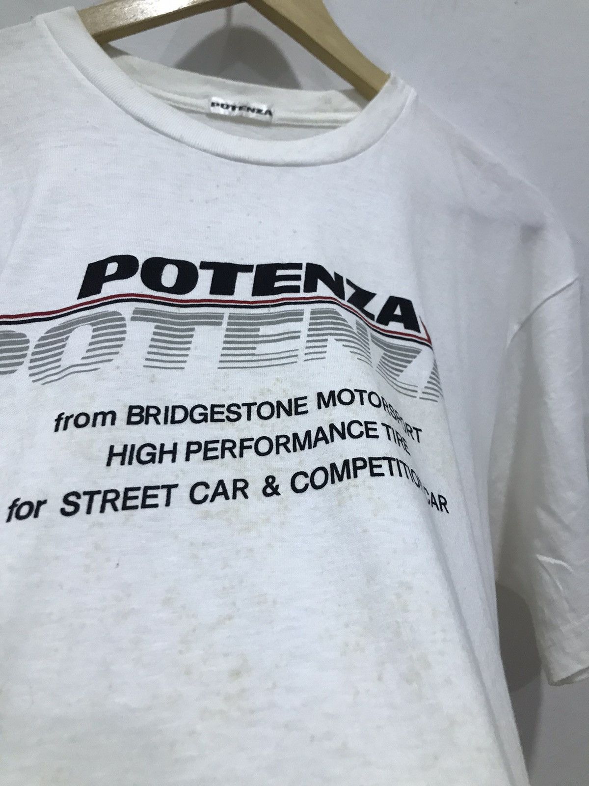Gear for Sports Vintage Potenza Bridgestone motorsports Tshirt Size US M / EU 48-50 / 2 - 4 Thumbnail