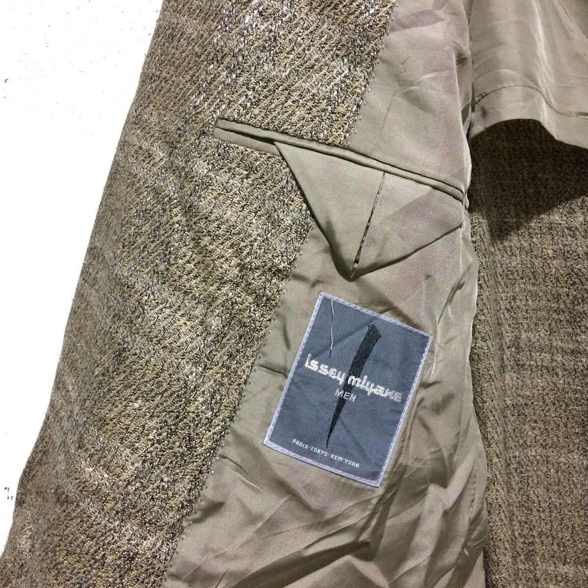 Issey Miyake Rare ISSEY MIYAKE MEN Blazer Coat Japanese Size 42L - 4 Thumbnail