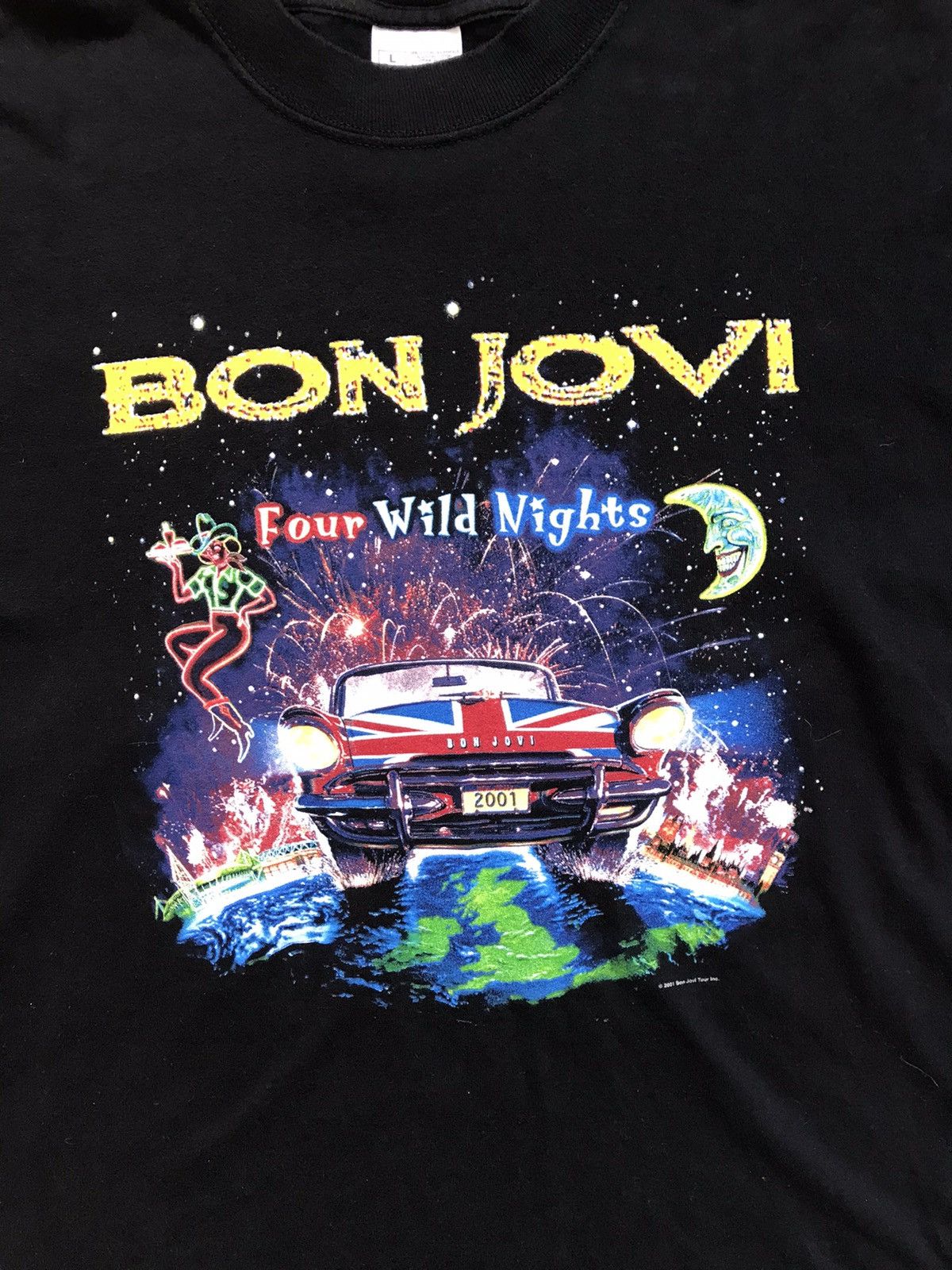 Band Tees × Bon Jovi × Vintage BON JOVI VINTAGE SHIRT RARE Size US L / EU 52-54 / 3 - 2 Thumbnail