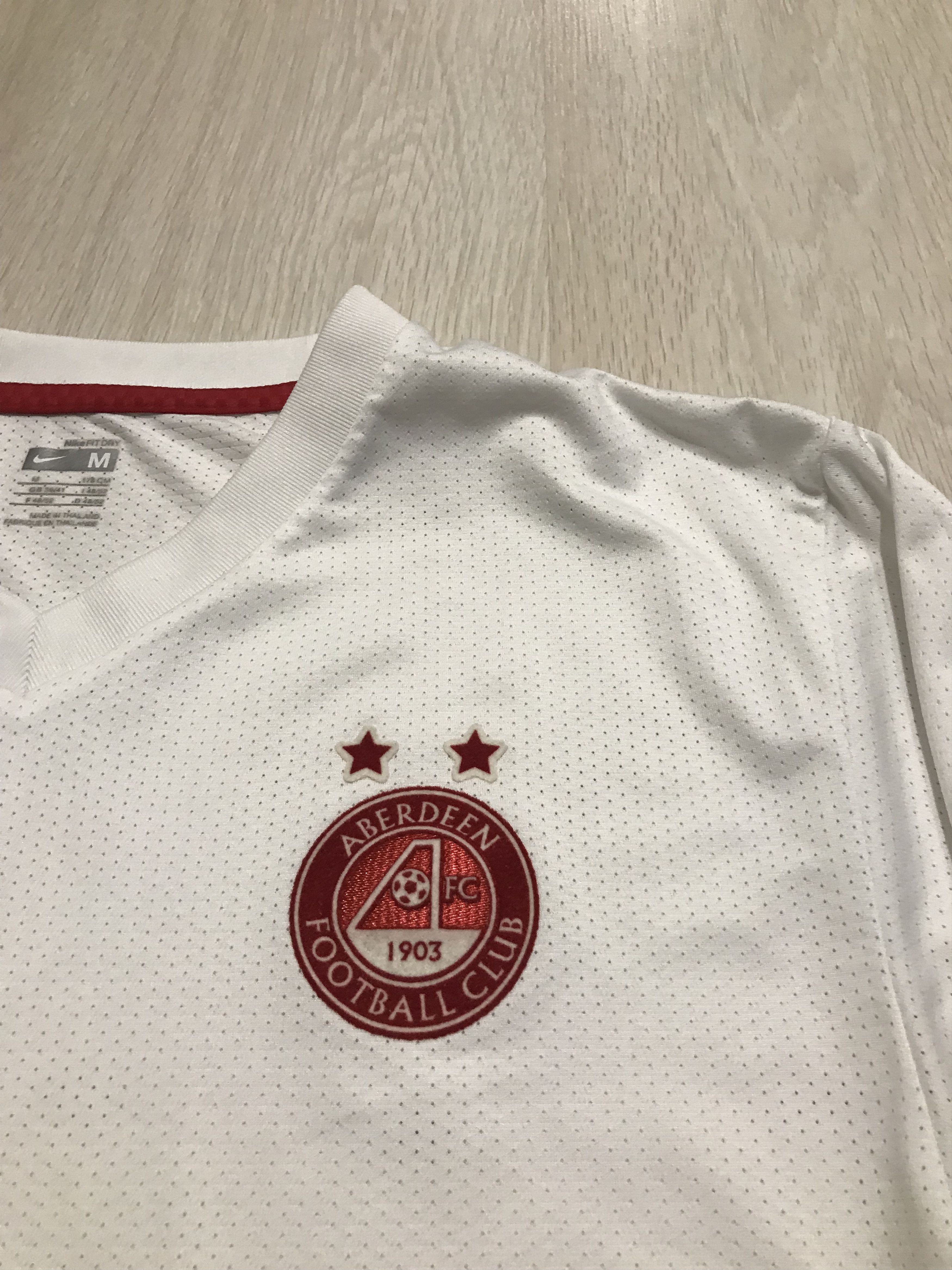 Nike Nike Aberdeen soccer jersey dir-fit home shirt Size US M / EU 48-50 / 2 - 2 Thumbnail