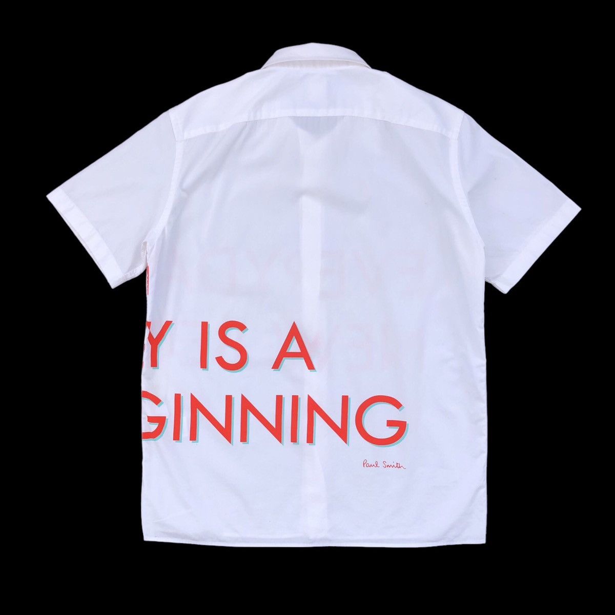 Paul Smith Paul Smith Everyday Is A New Beginning Shirt Size US M / EU 48-50 / 2 - 3 Thumbnail