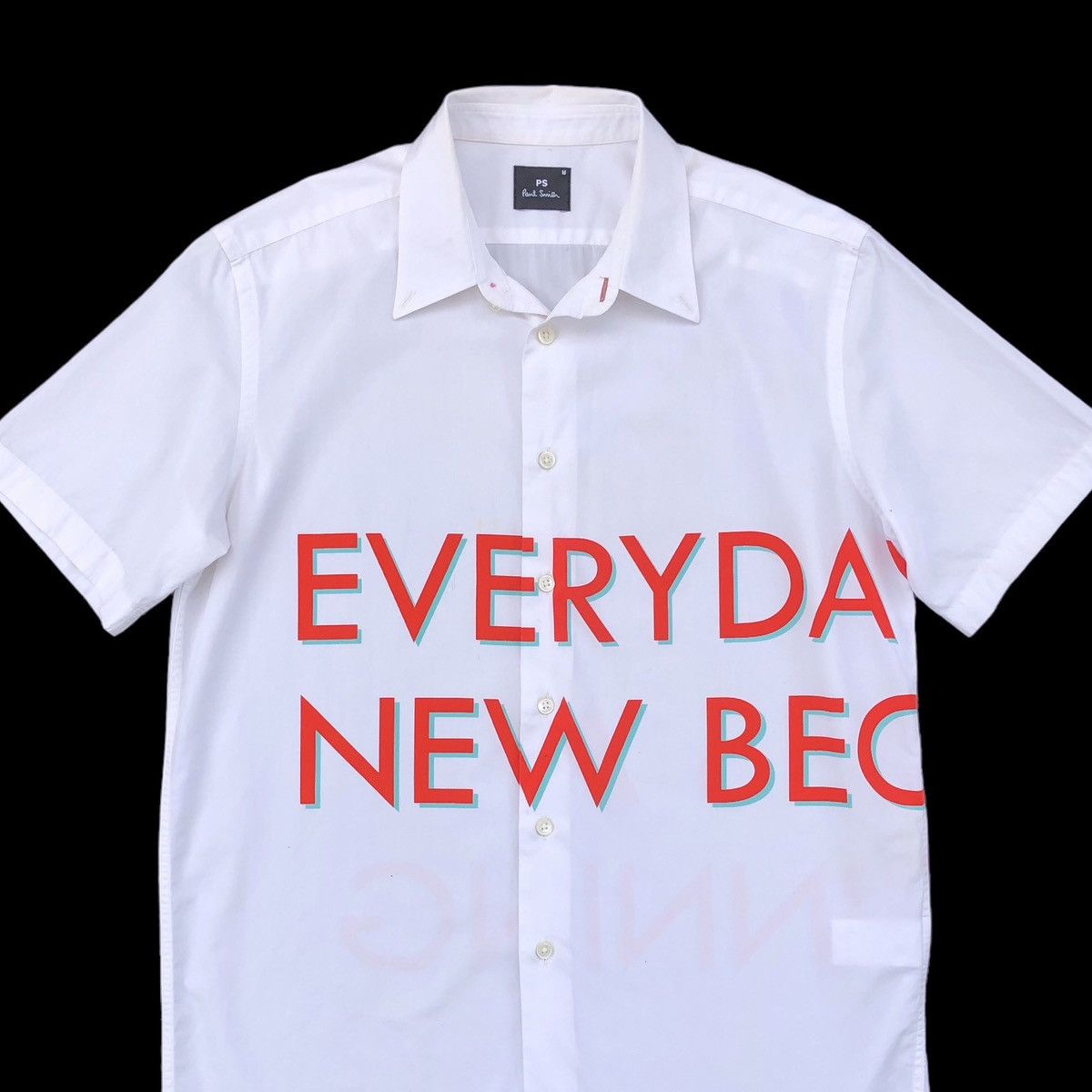 Paul Smith Paul Smith Everyday Is A New Beginning Shirt Size US M / EU 48-50 / 2 - 2 Thumbnail
