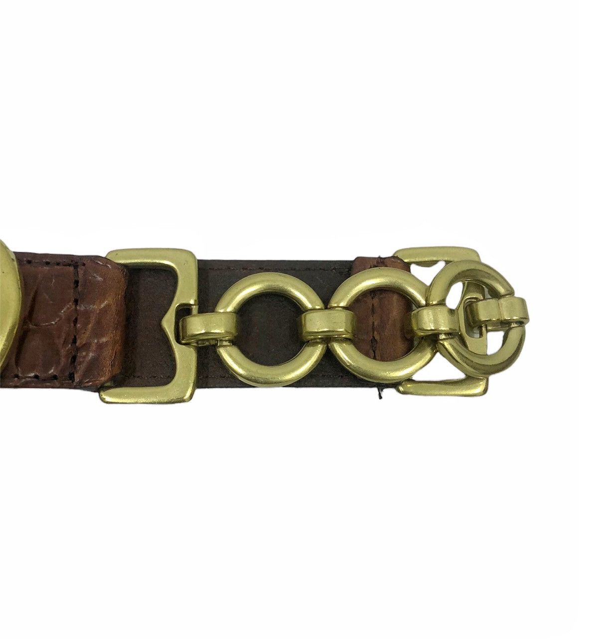 Vintage 90's GAP calf leather belt Size ONE SIZE - 9 Thumbnail