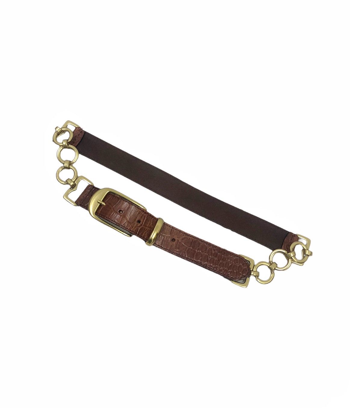 Vintage 90's GAP calf leather belt Size ONE SIZE - 4 Thumbnail
